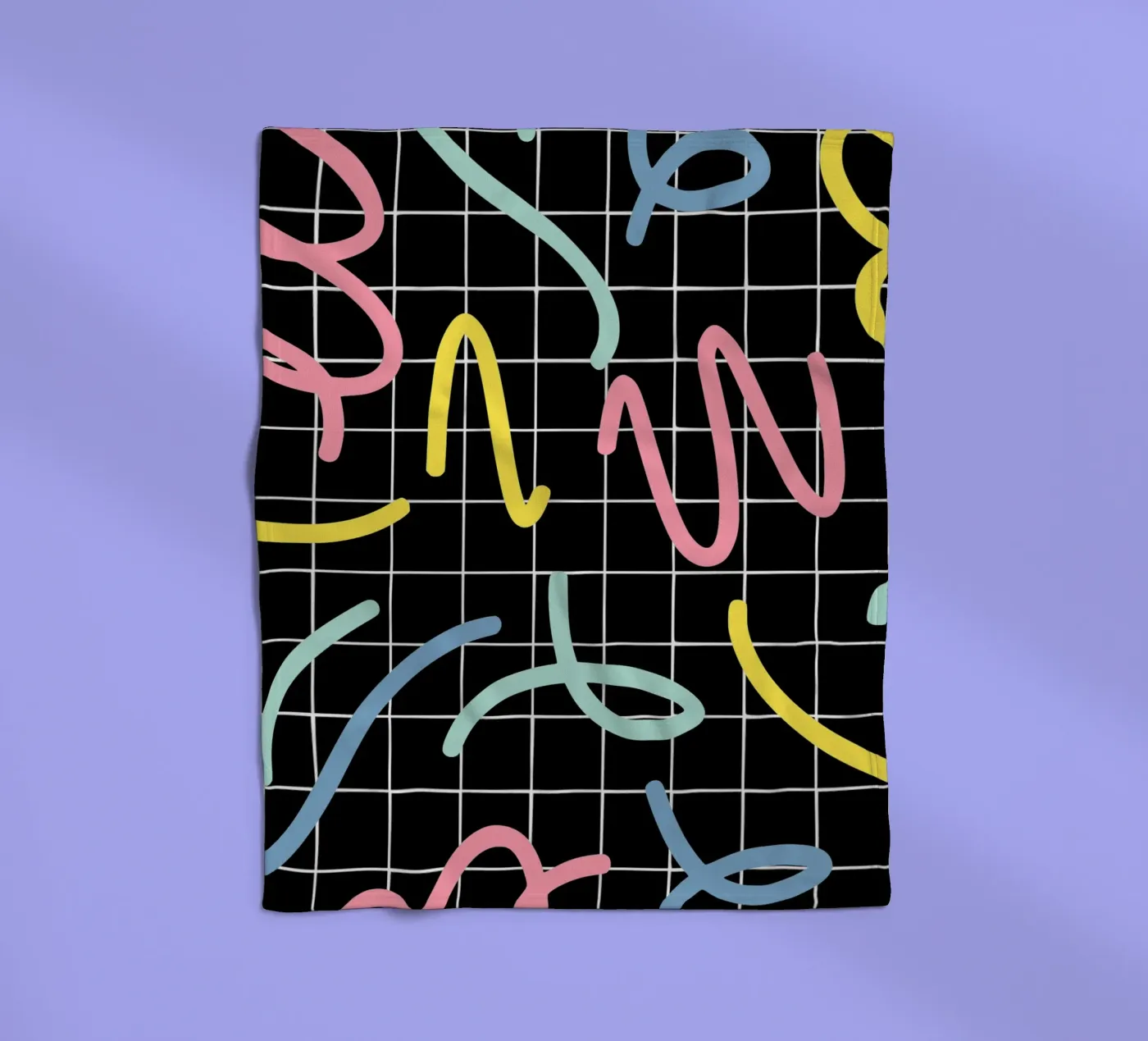 Ribbons segment Fleecedecke von Little Dean