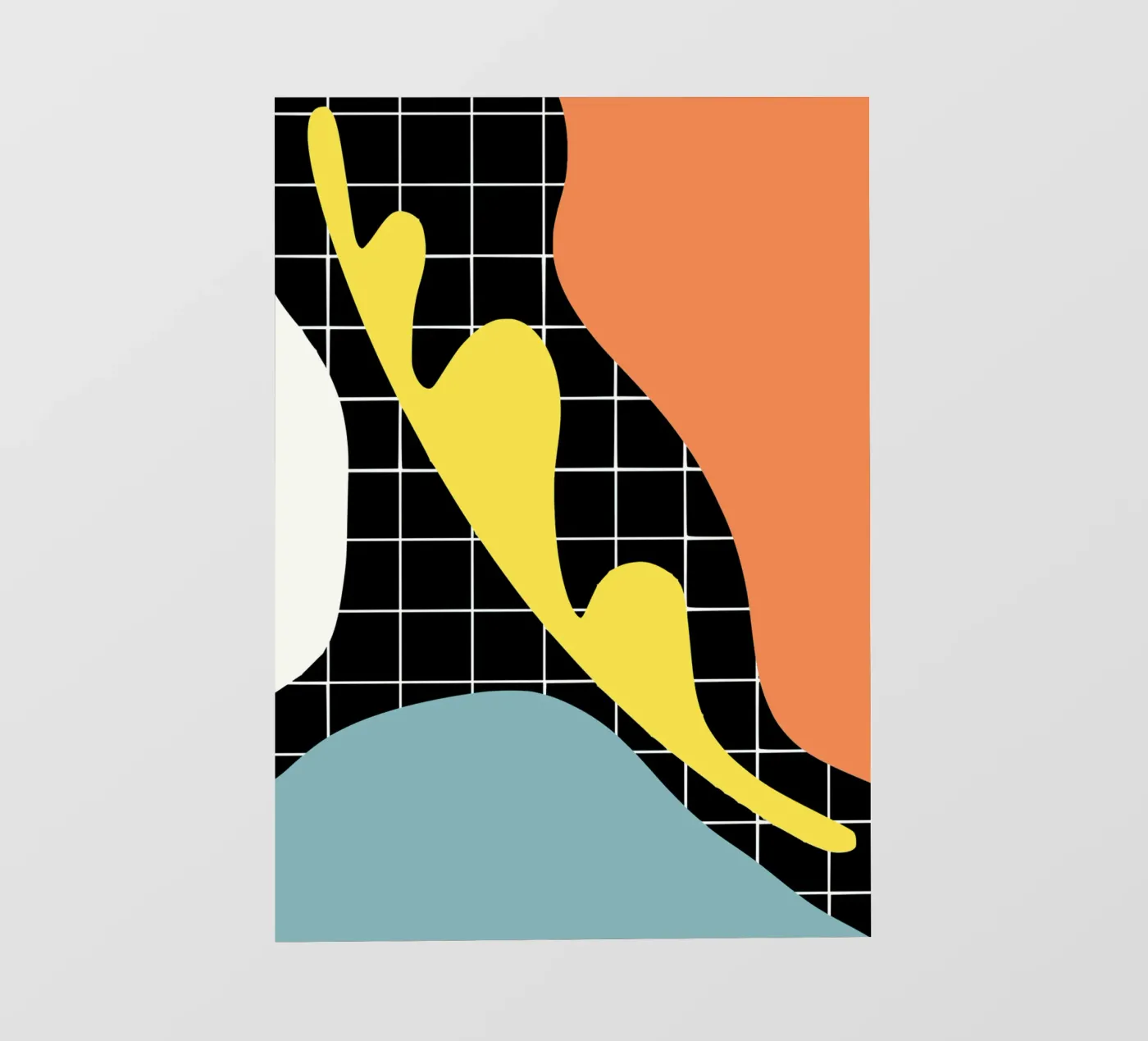 Segmento blu pellicola backlit da Little Dean