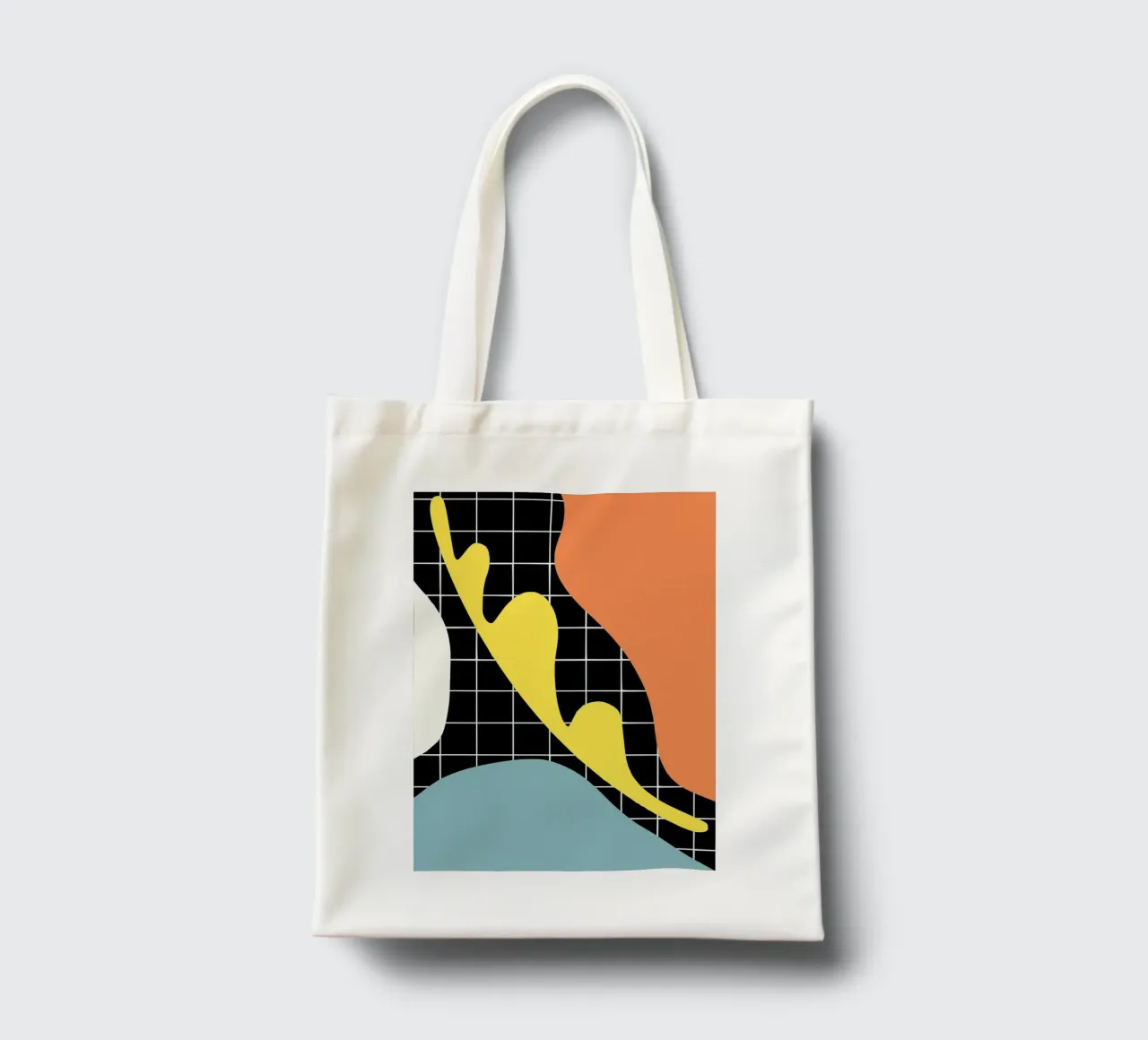 Segmento blu borsa in juta da Little Dean