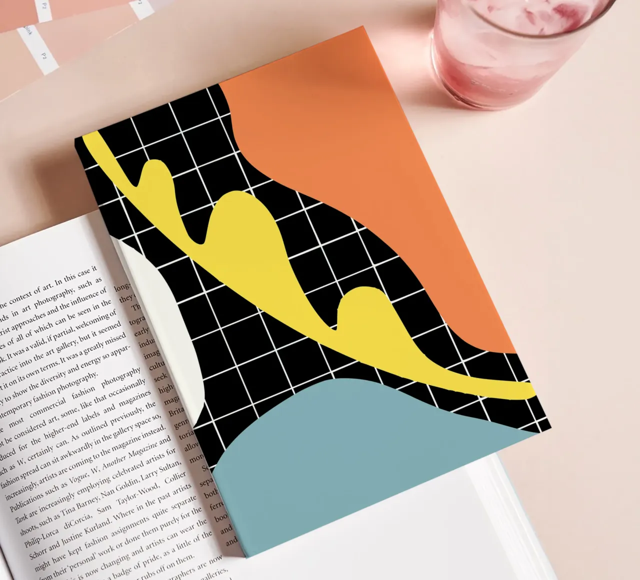 Blue segment notebook by Little Dean