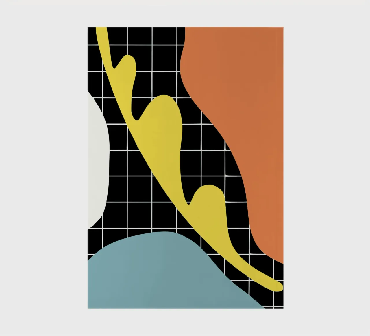 Blue segment notebook by Little Dean