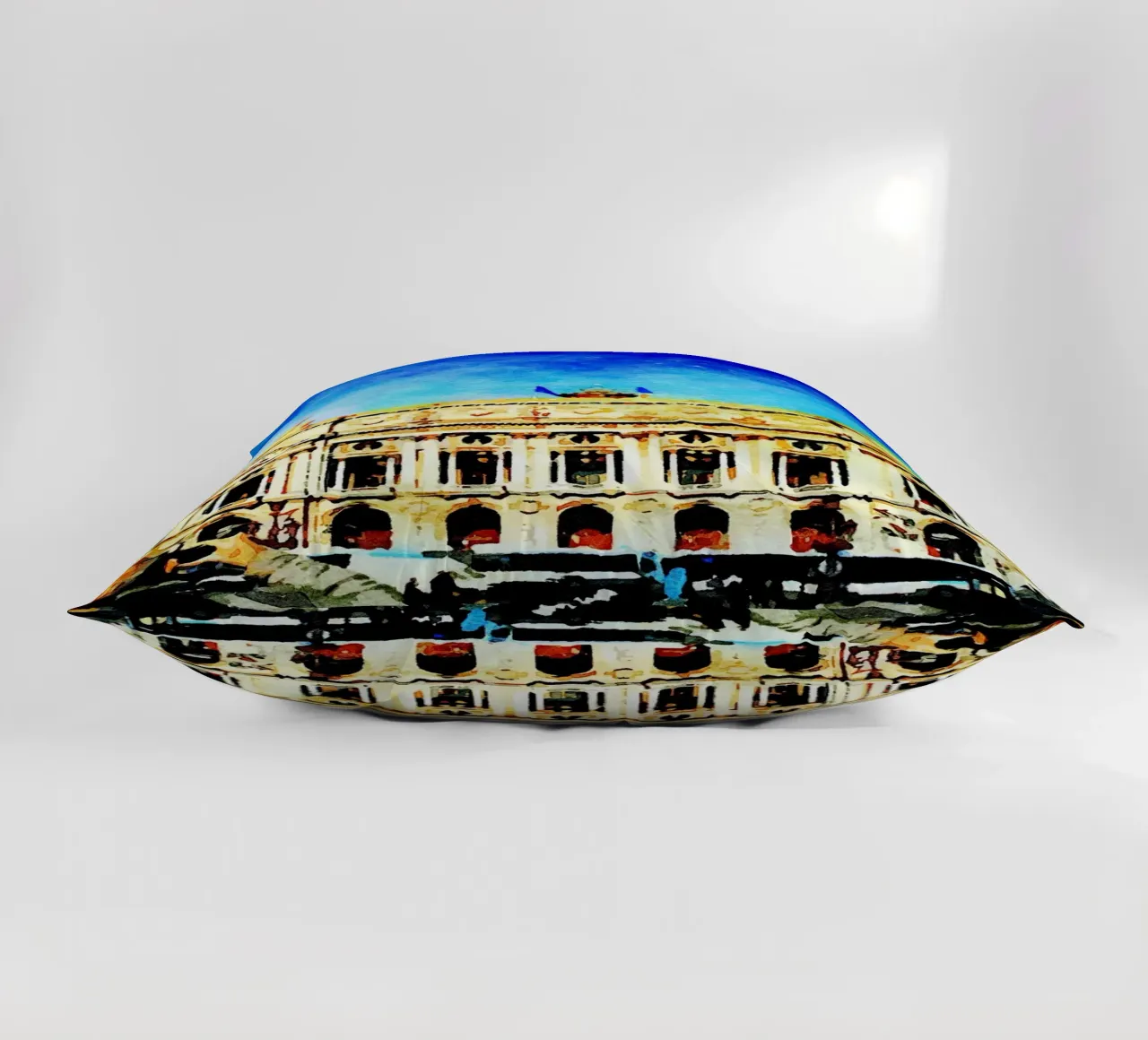A Parigi cuscino da Massimo Frascogna