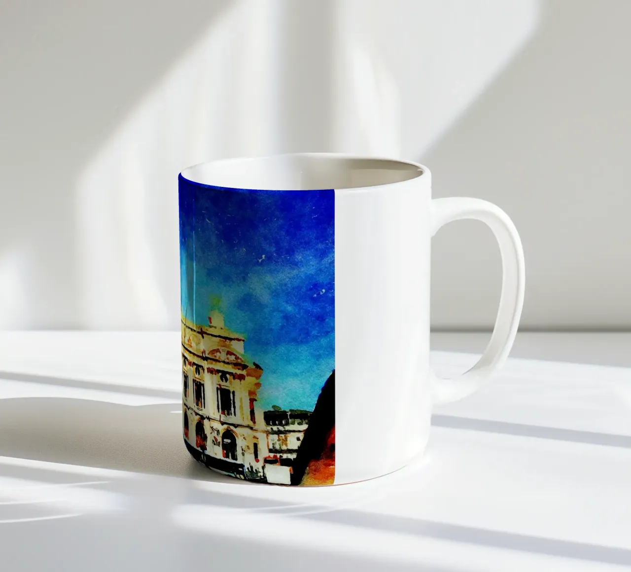 A Parigi tazza in ceramica da Massimo Frascogna