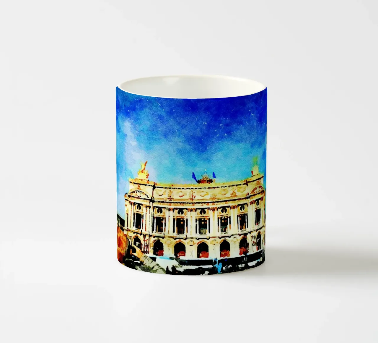 A Parigi tazza in ceramica da Massimo Frascogna