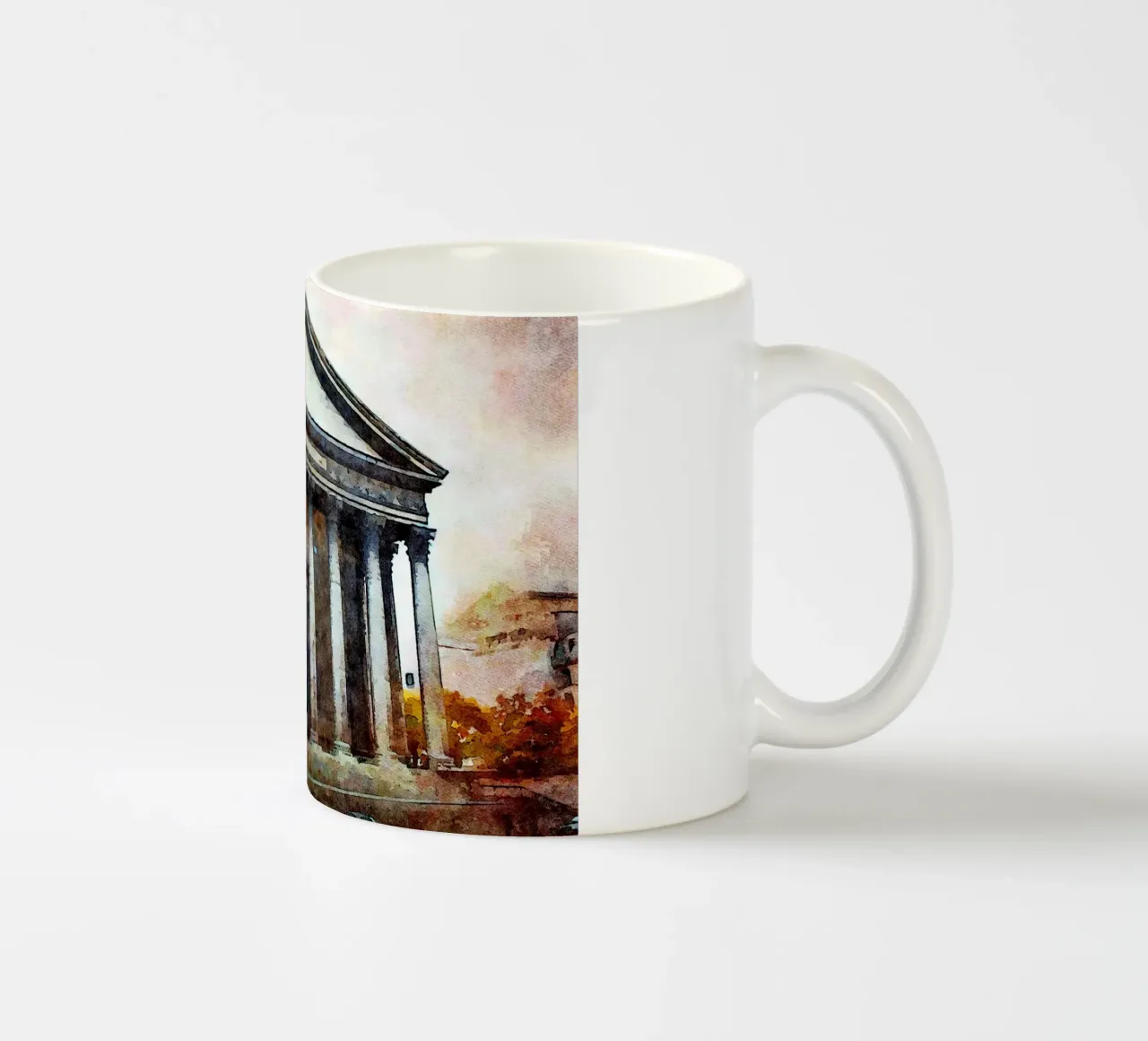 A Parigi tazza in ceramica da Massimo Frascogna