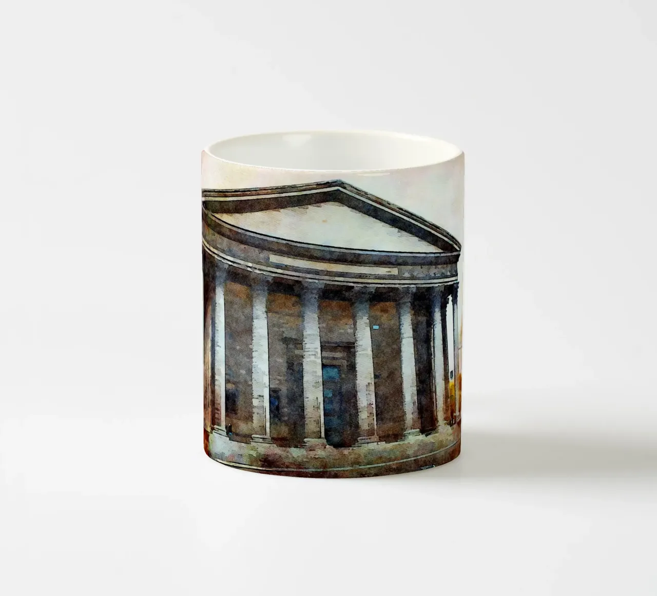 A Parigi tazza in ceramica da Massimo Frascogna
