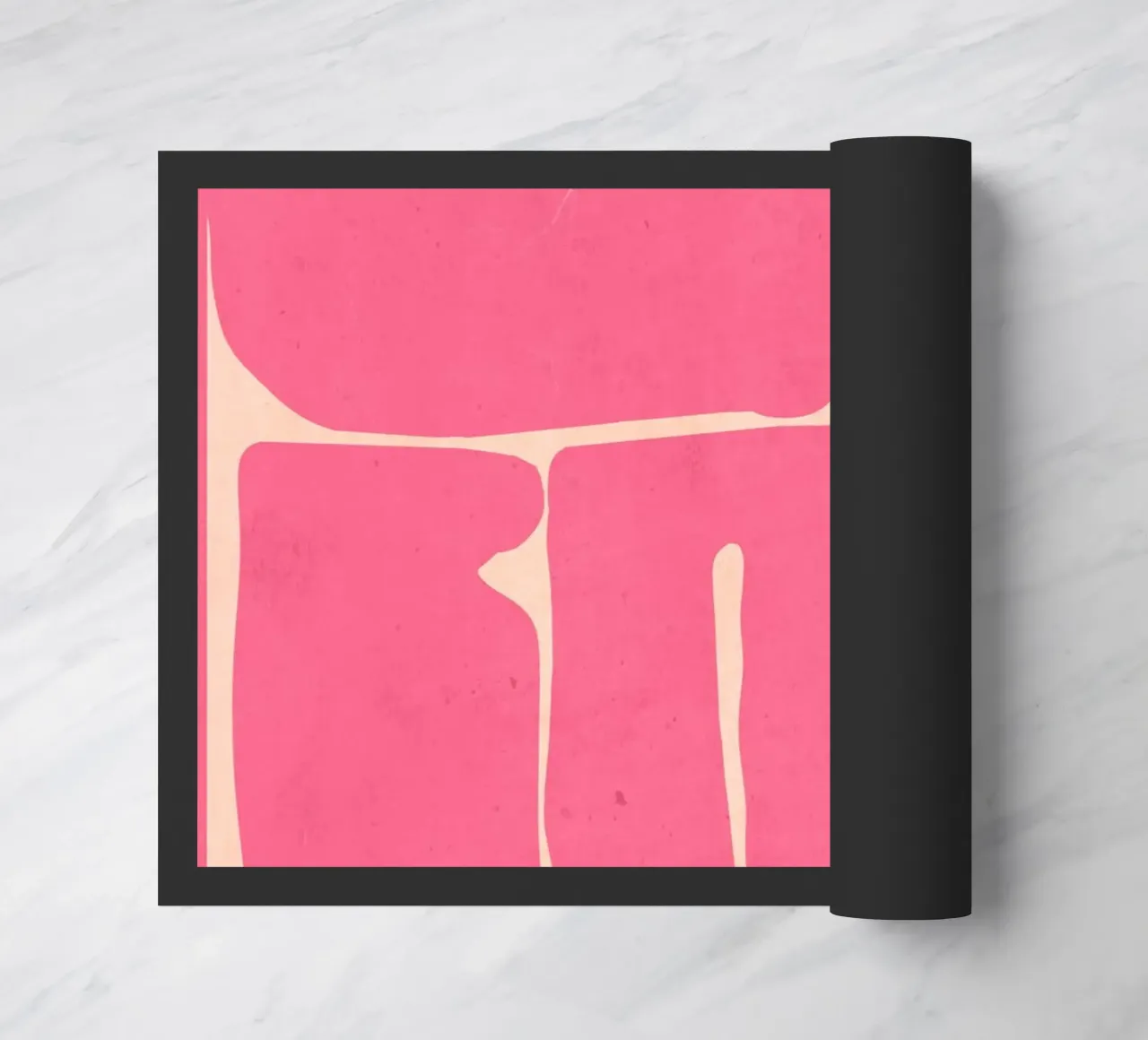 Moderno Rosa Astratto Forme Minimali zerbino da ThingDesign