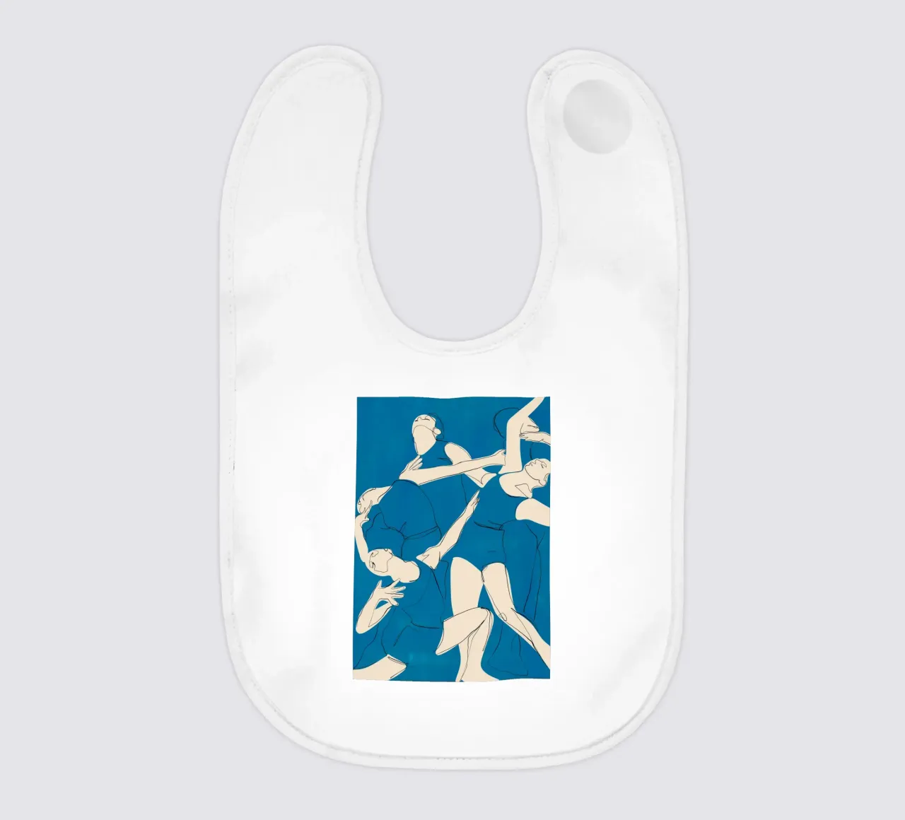 Ballare in blu bavaglino da ThingDesign