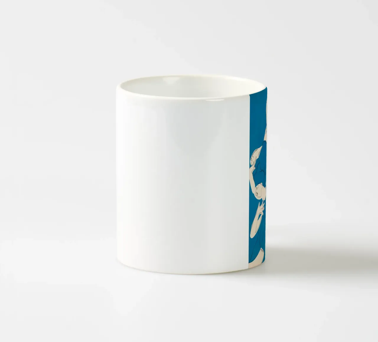 Ballare in blu tazza in ceramica da ThingDesign
