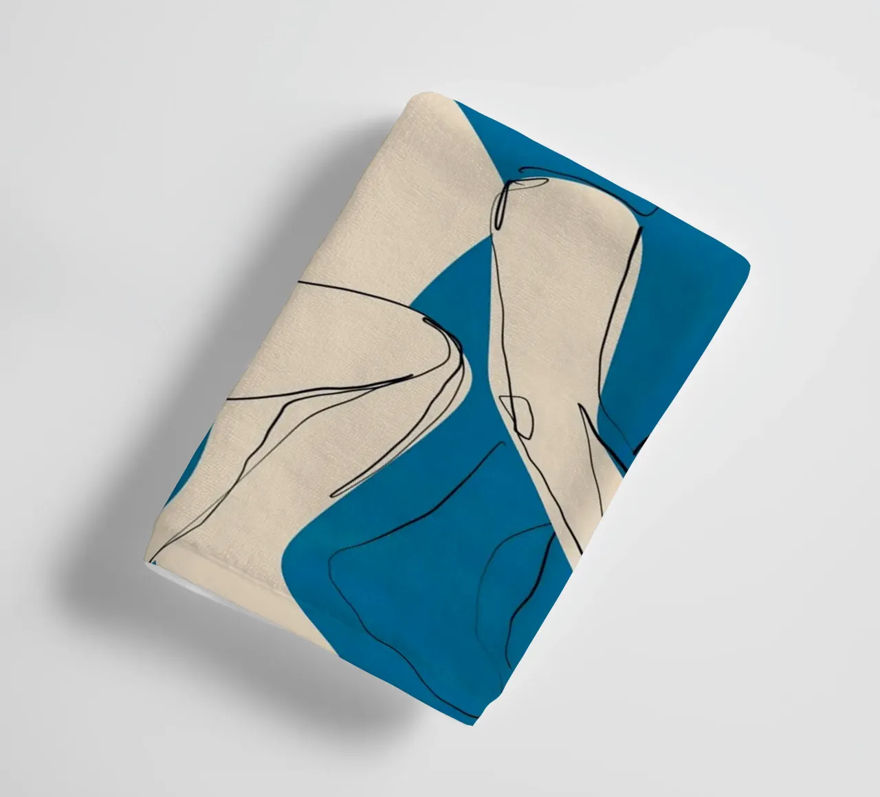 Ballare in blu asciugamano da bagno da ThingDesign