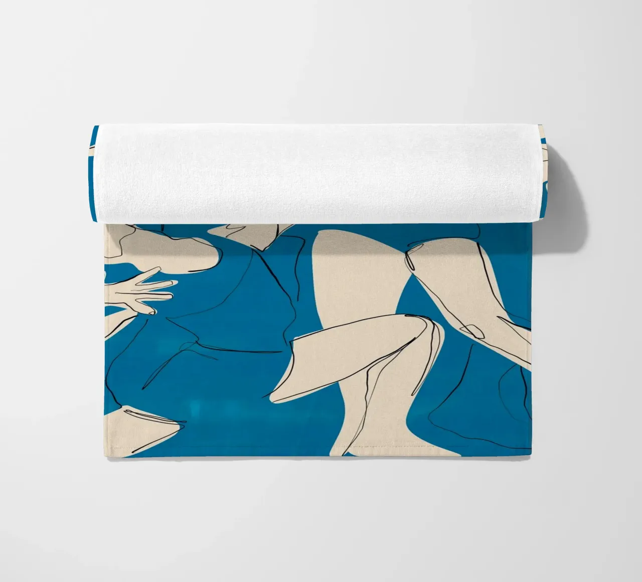 Ballare in blu telo mare da ThingDesign