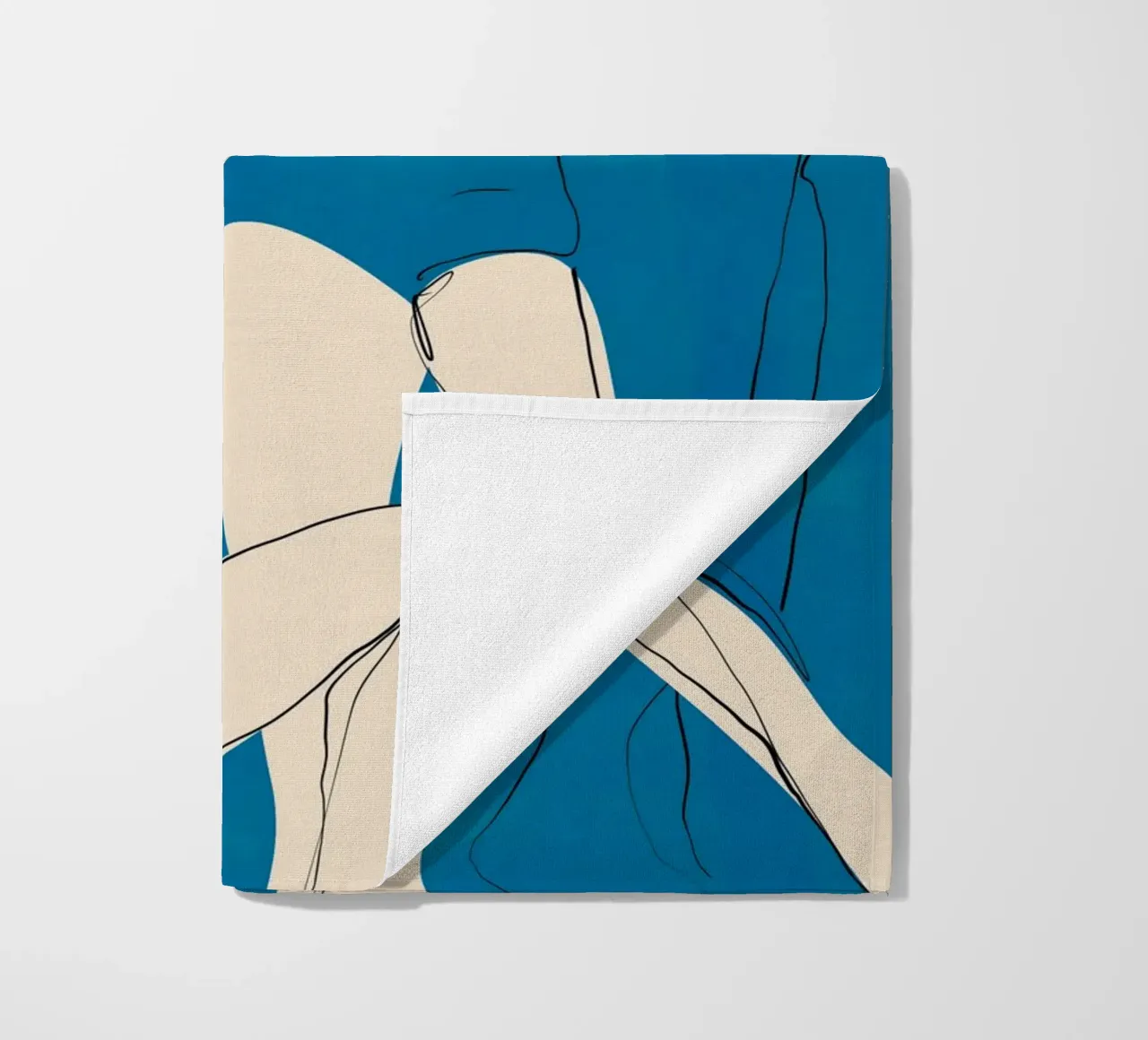 Ballare in blu telo mare da ThingDesign