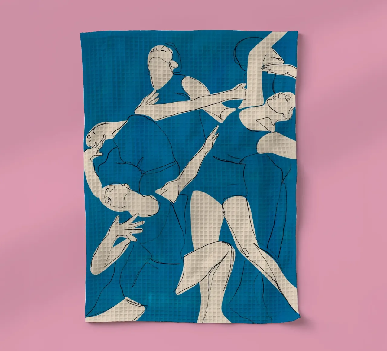 Ballare in blu canovaccio da cucina da ThingDesign
