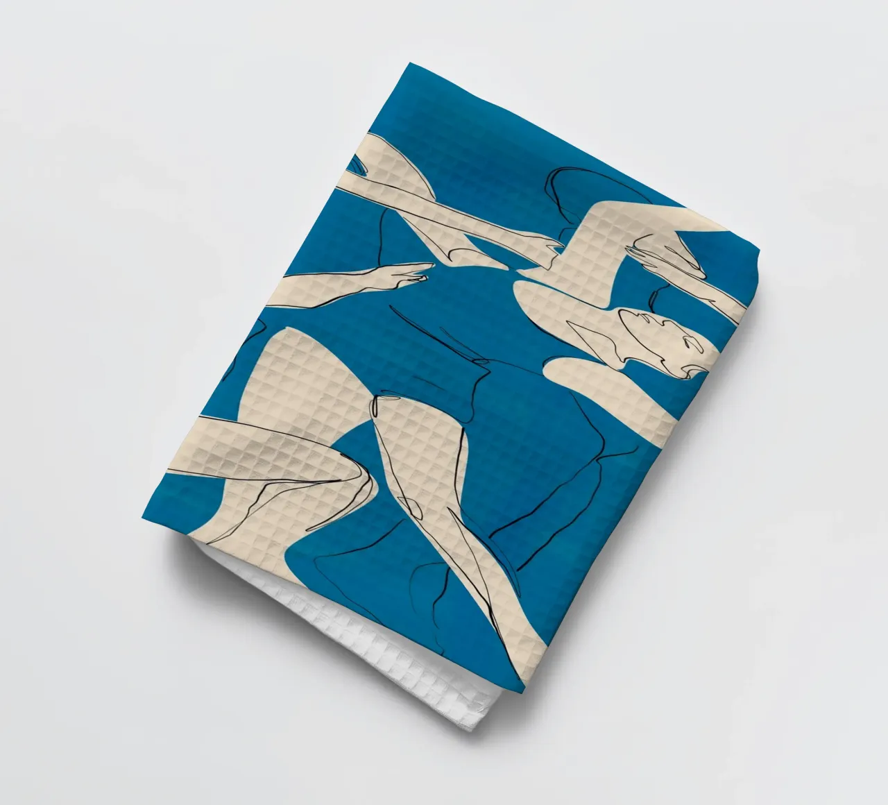 Ballare in blu canovaccio da cucina da ThingDesign