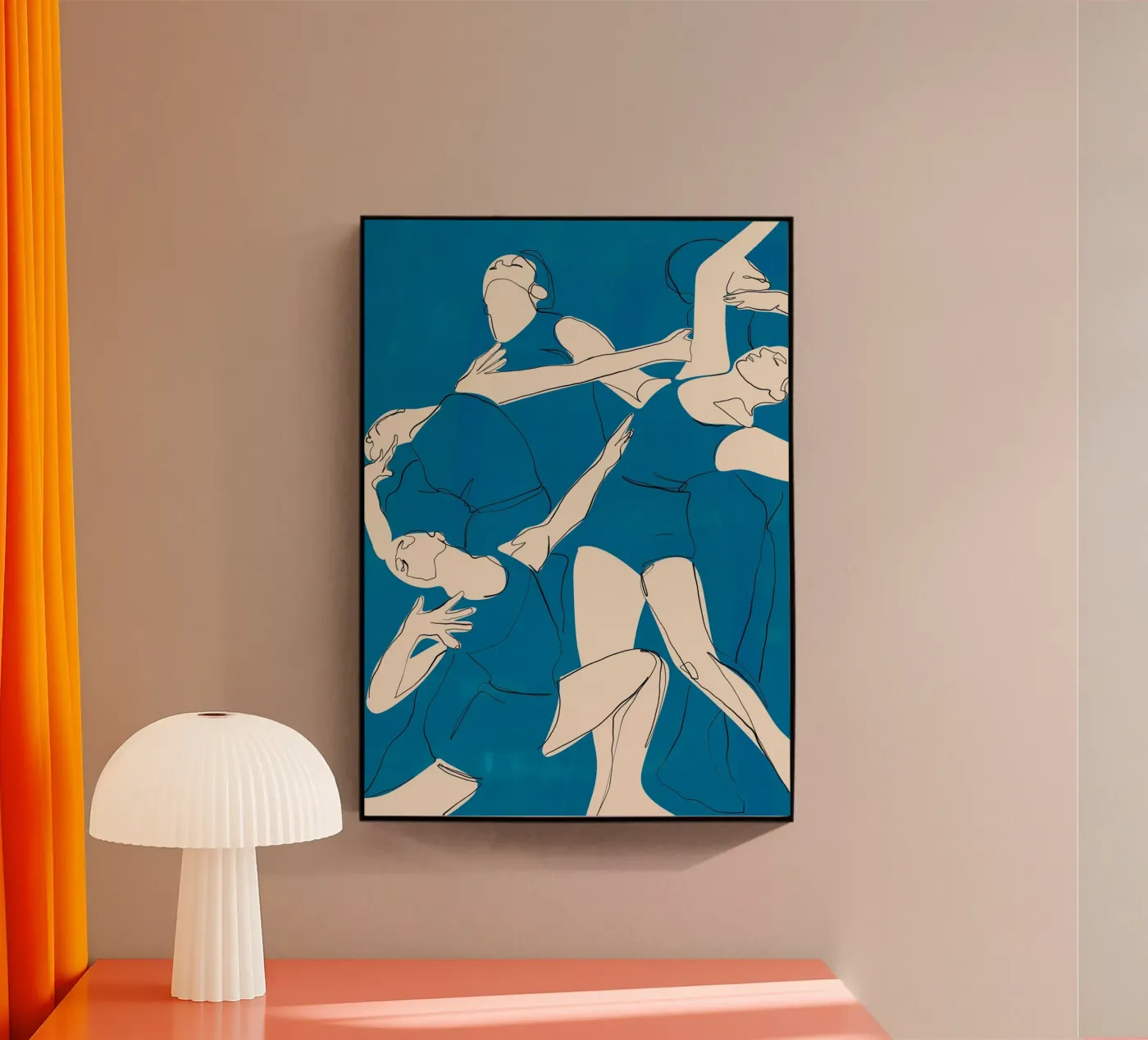 Dancing in Blue plexiglass da ThingDesign