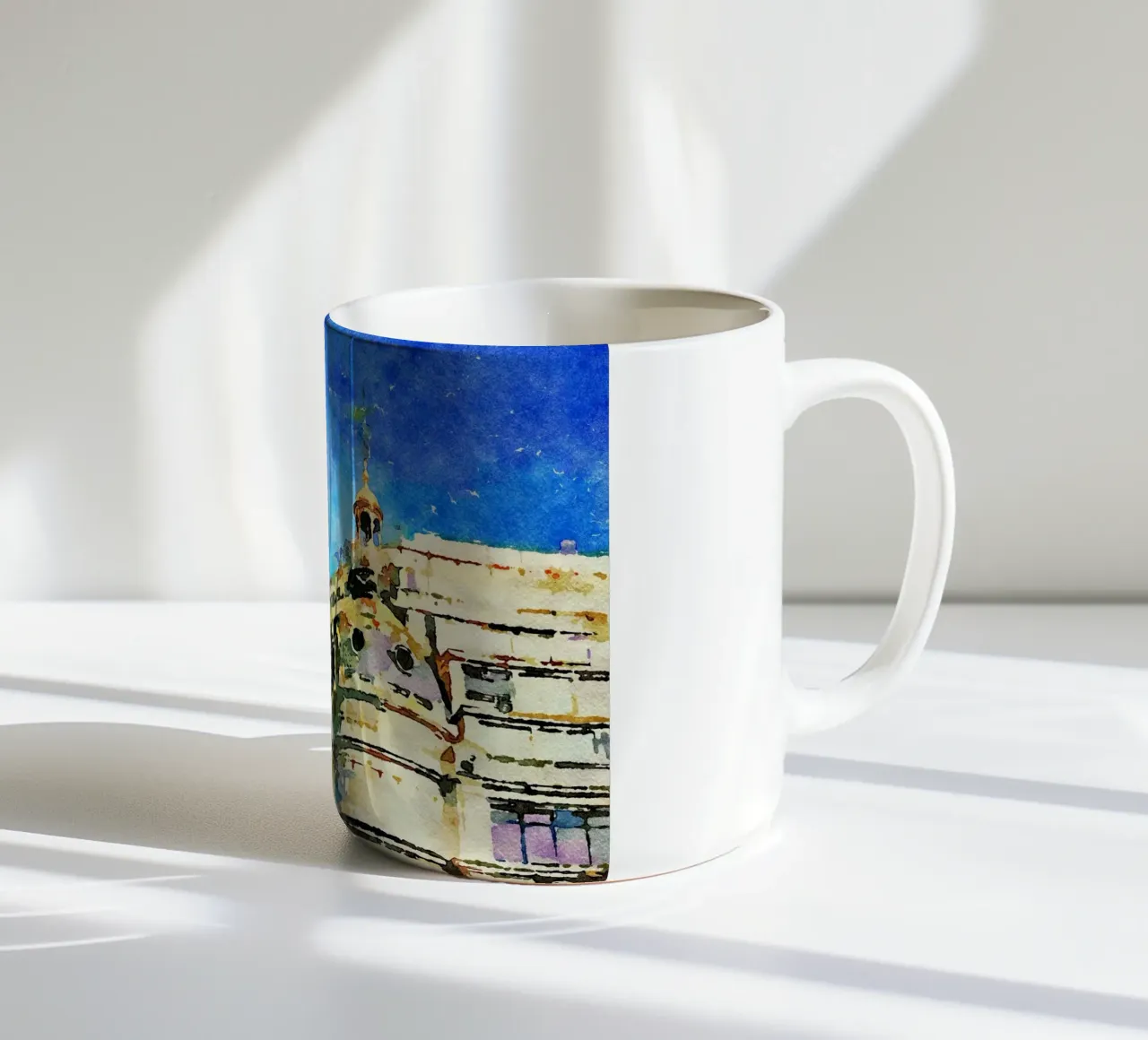 A Parigi tazza in ceramica da Massimo Frascogna