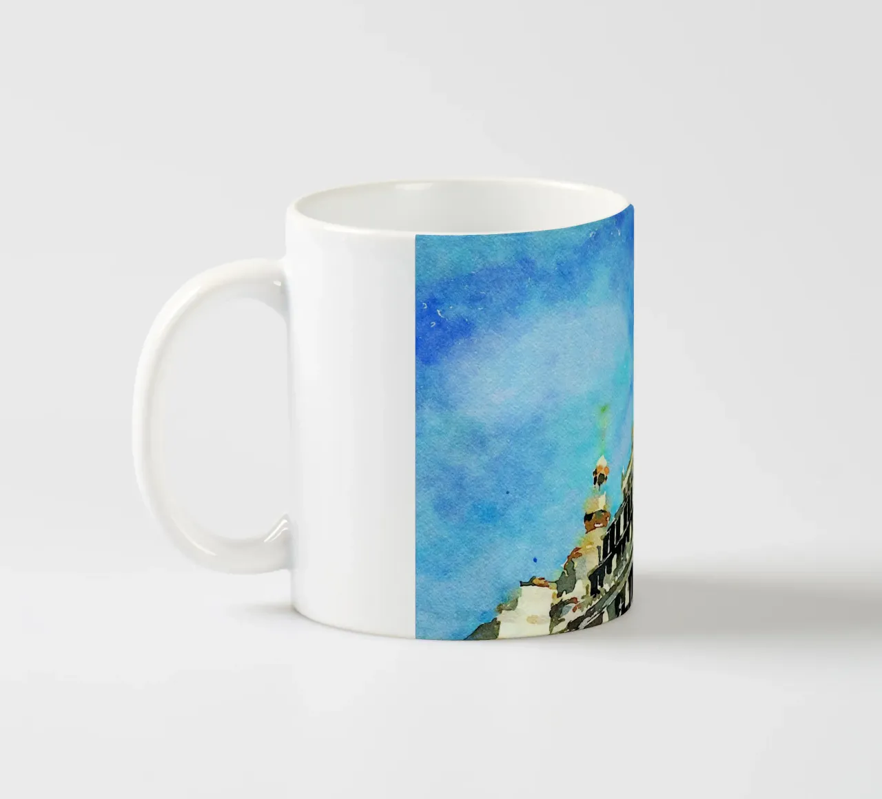 A Parigi tazza in ceramica da Massimo Frascogna