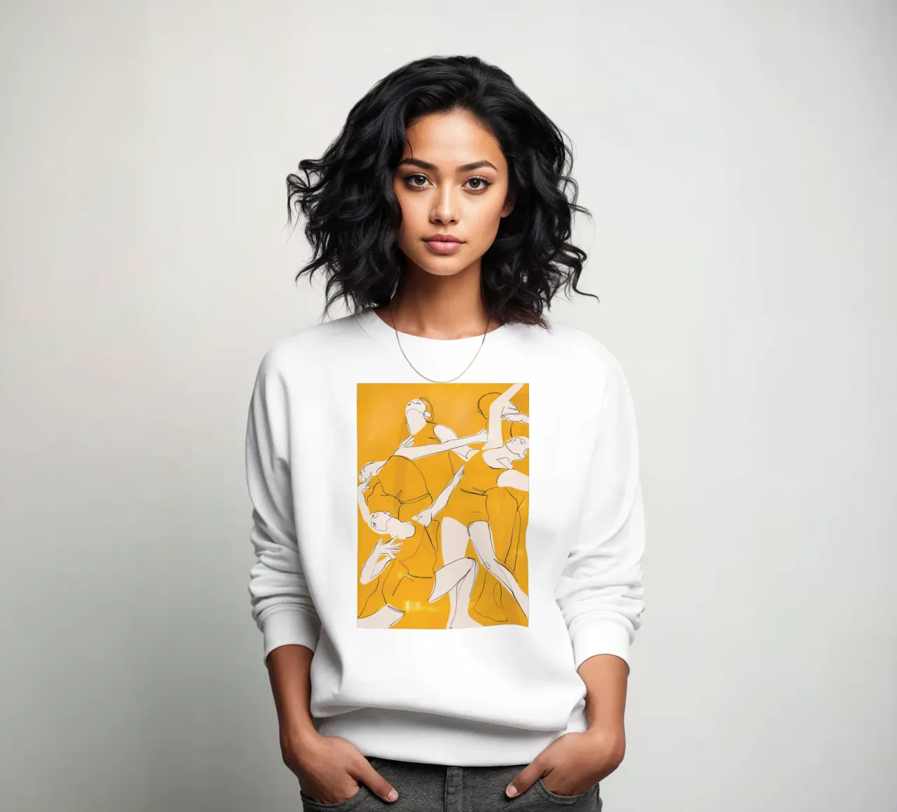 Ballare in giallo felpa da ThingDesign