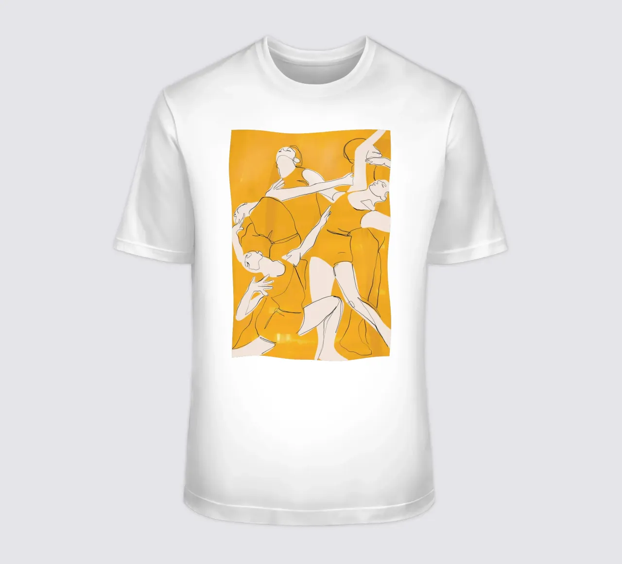 Ballare in giallo t-shirt da ThingDesign