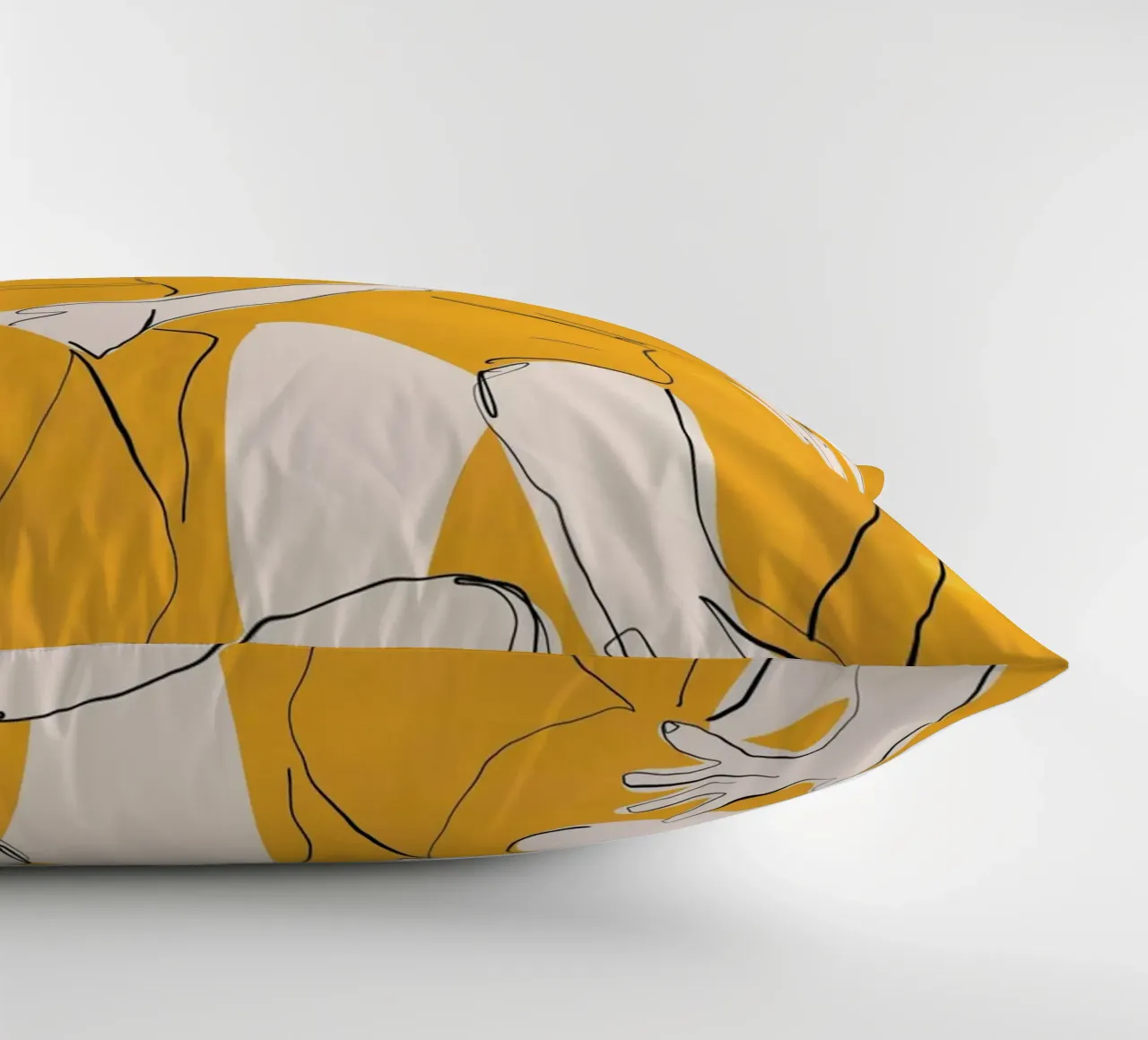 Ballare in giallo cuscino da ThingDesign