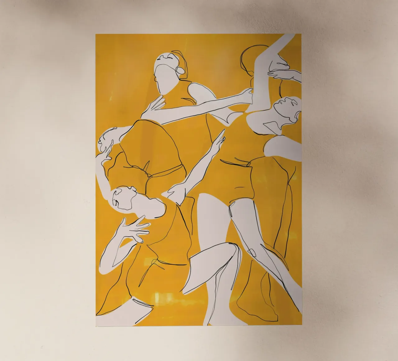 Ballare in giallo pellicola backlit da ThingDesign