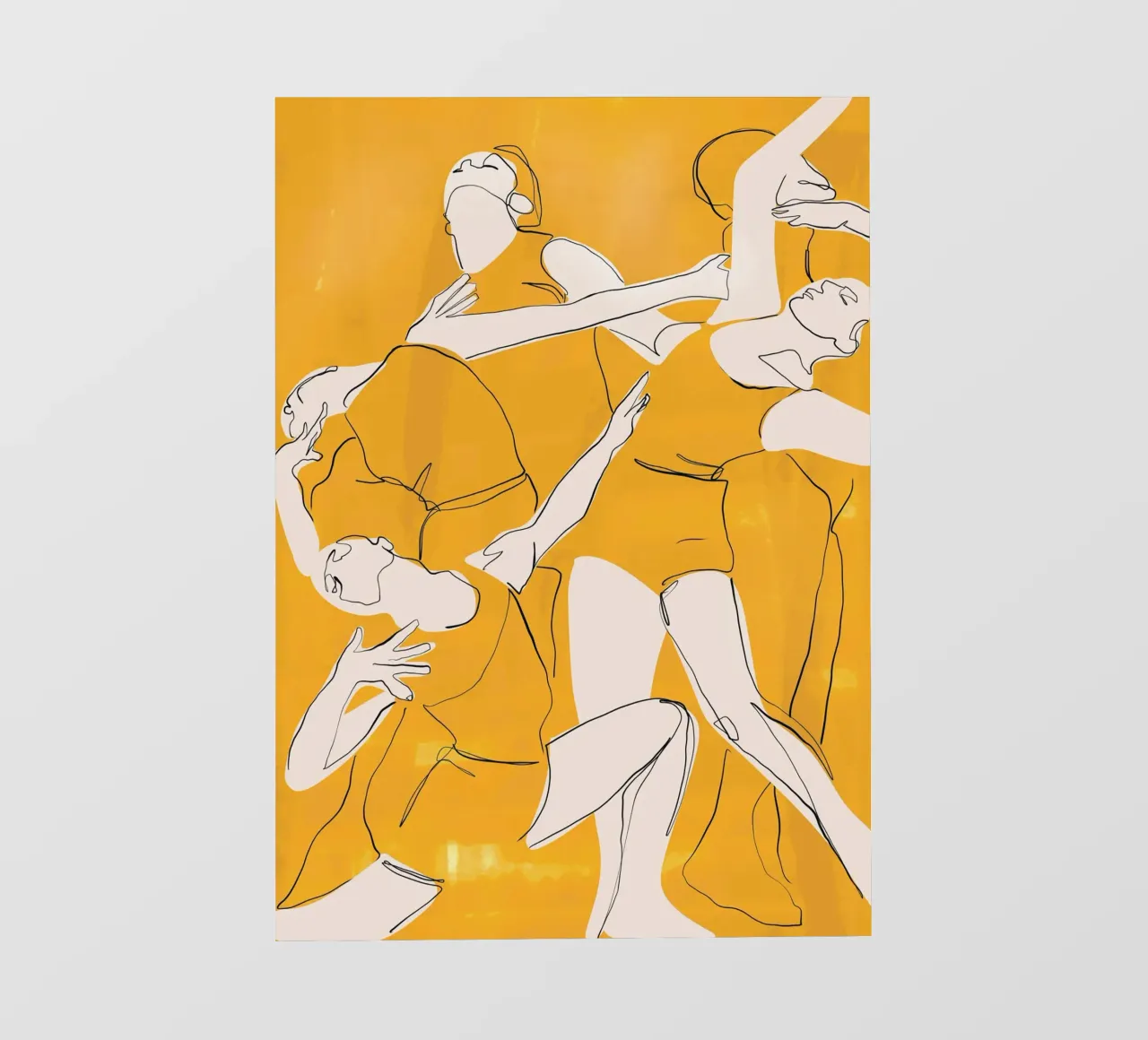 Ballare in giallo pellicola backlit da ThingDesign