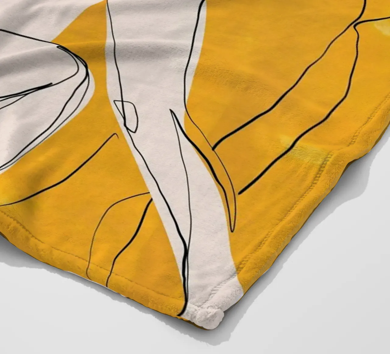 Ballare in giallo coperta in pile da ThingDesign