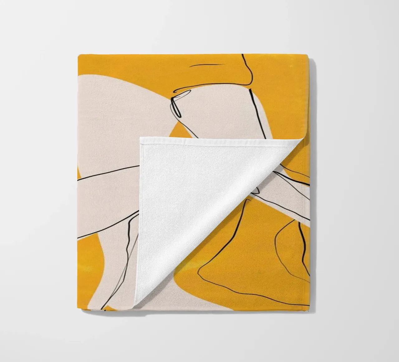 Ballare in giallo telo mare da ThingDesign