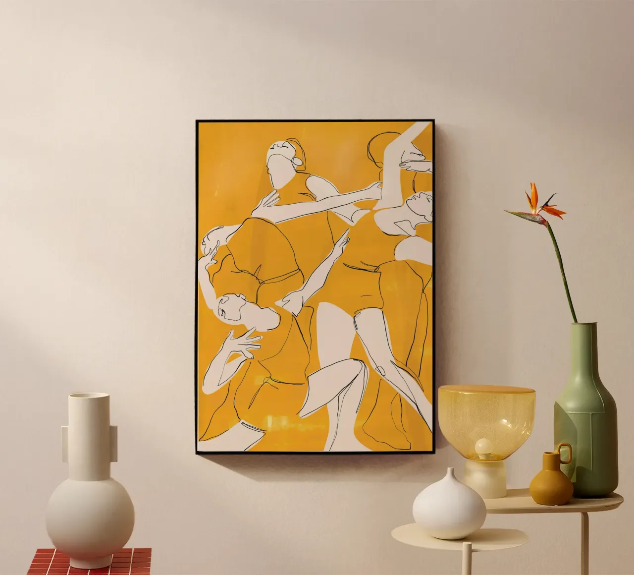 Ballare in giallo plexiglass da ThingDesign