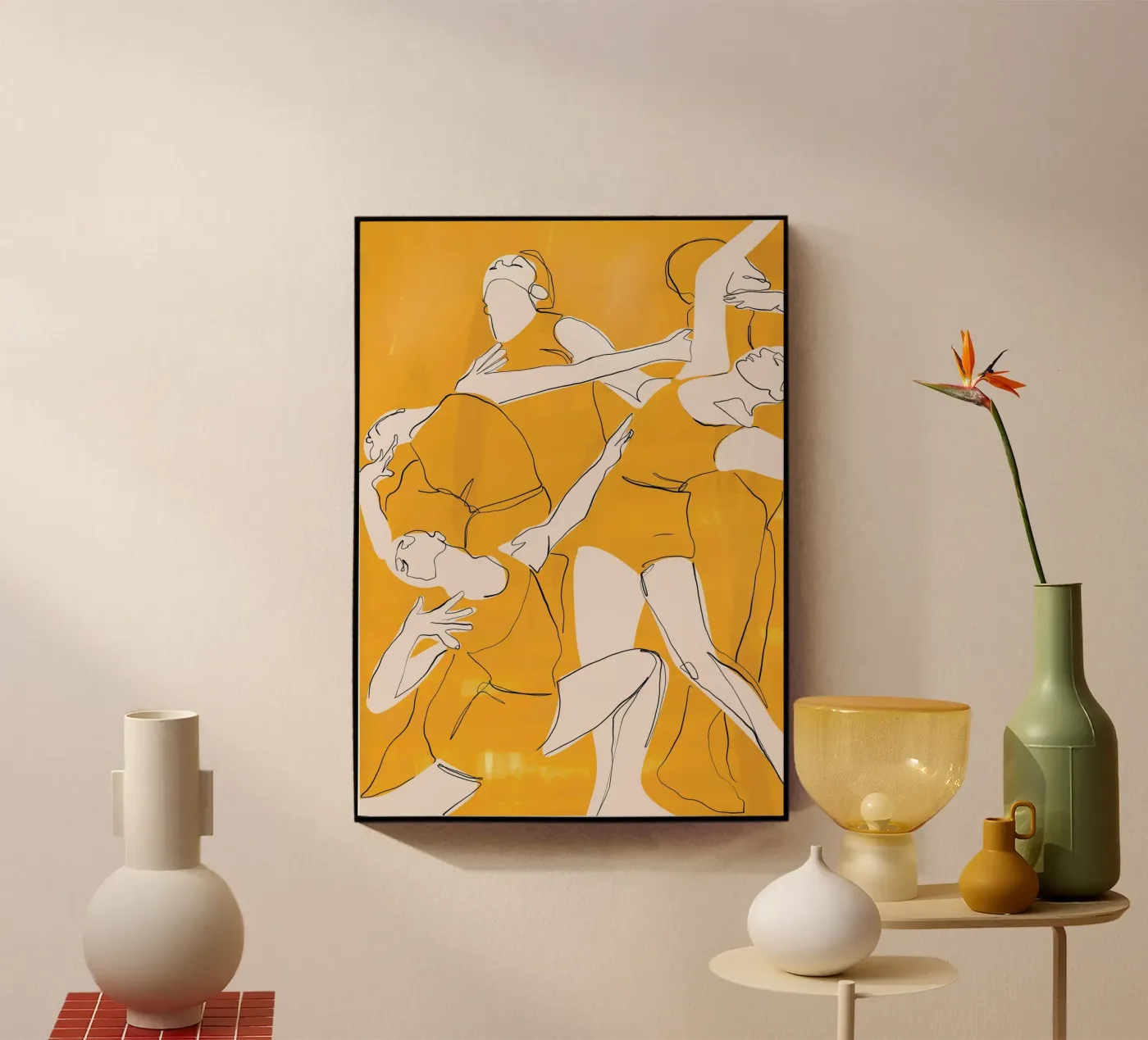 Ballare in giallo plexiglass da ThingDesign