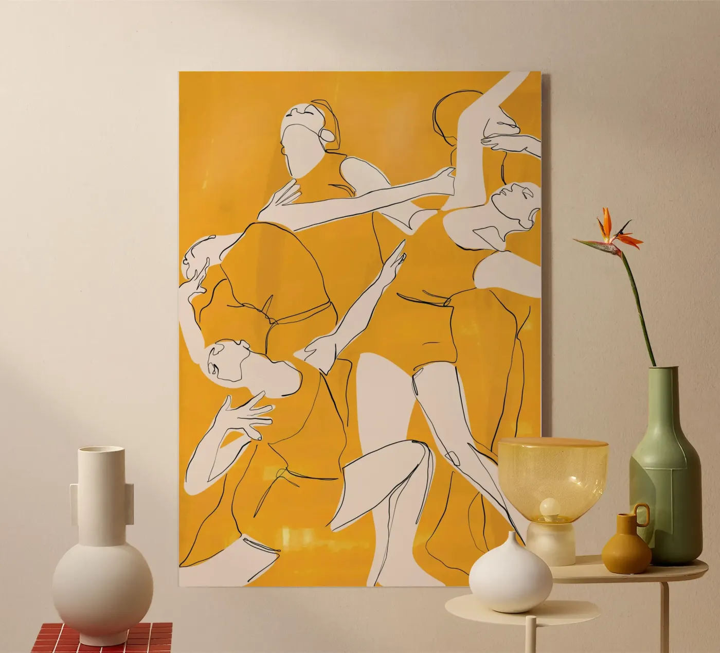Ballare in giallo plexiglass da ThingDesign
