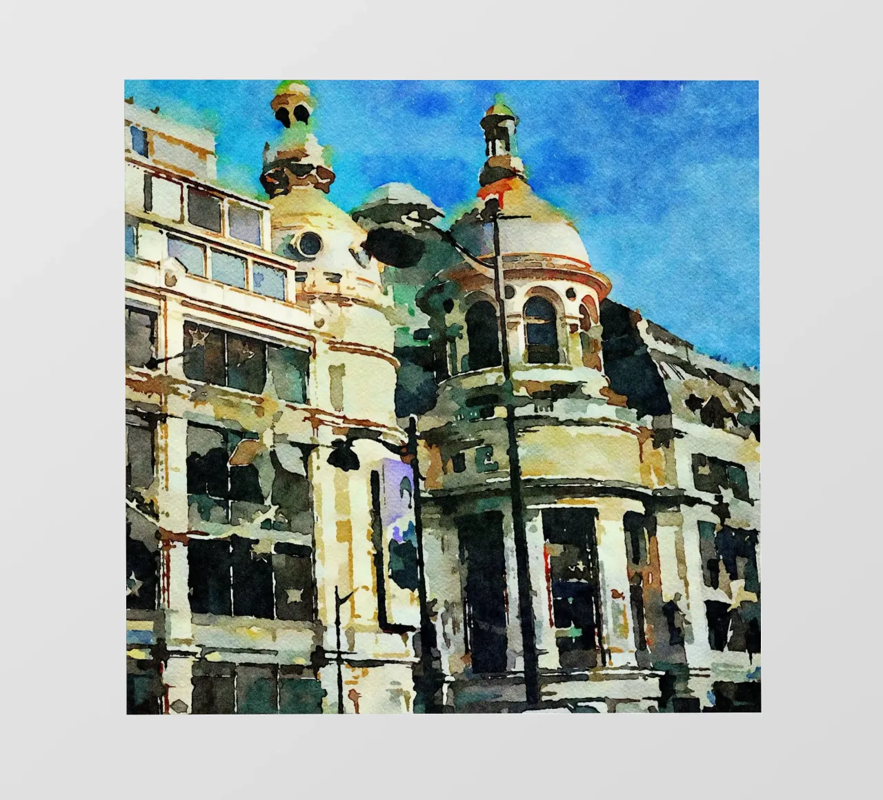 A Parigi telo in pvc da Massimo Frascogna