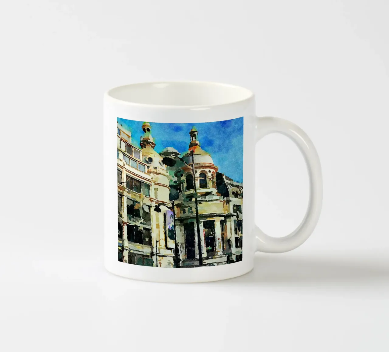 A Parigi tazza in ceramica da Massimo Frascogna