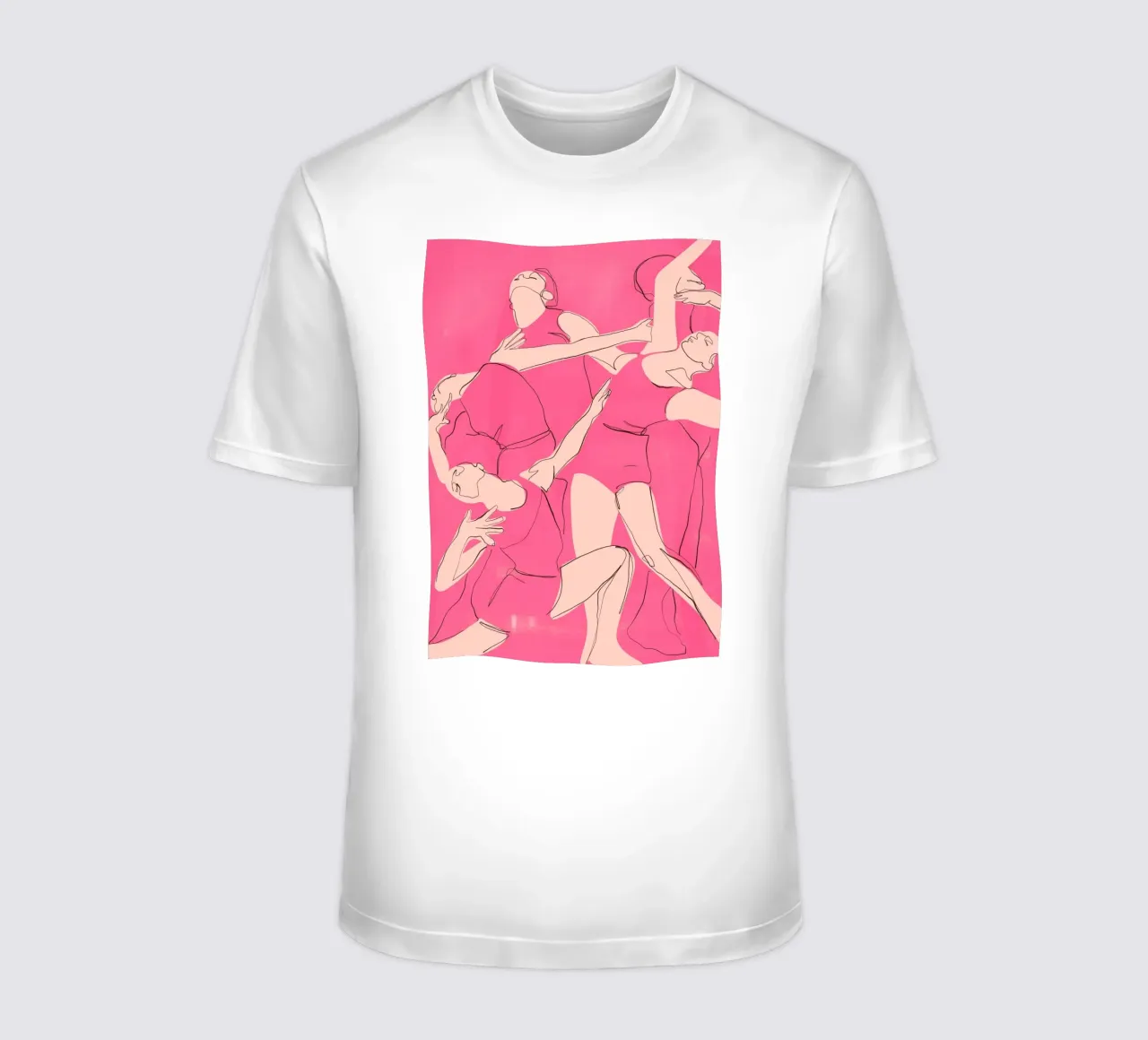 Ballare in rosa t-shirt da ThingDesign