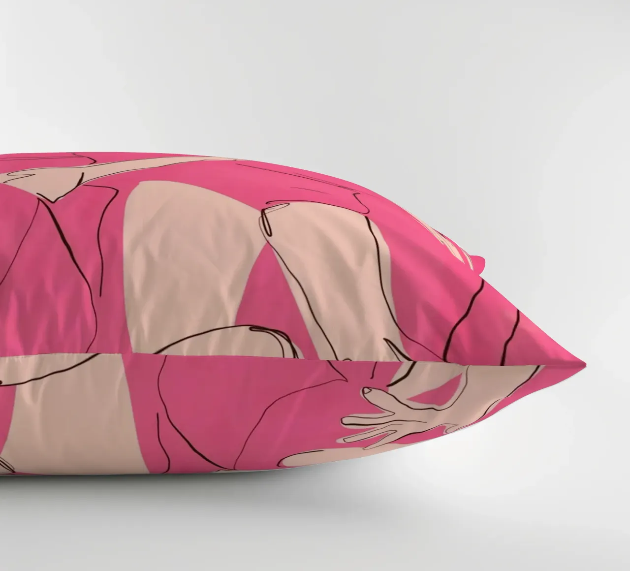 Ballare in rosa cuscino da ThingDesign