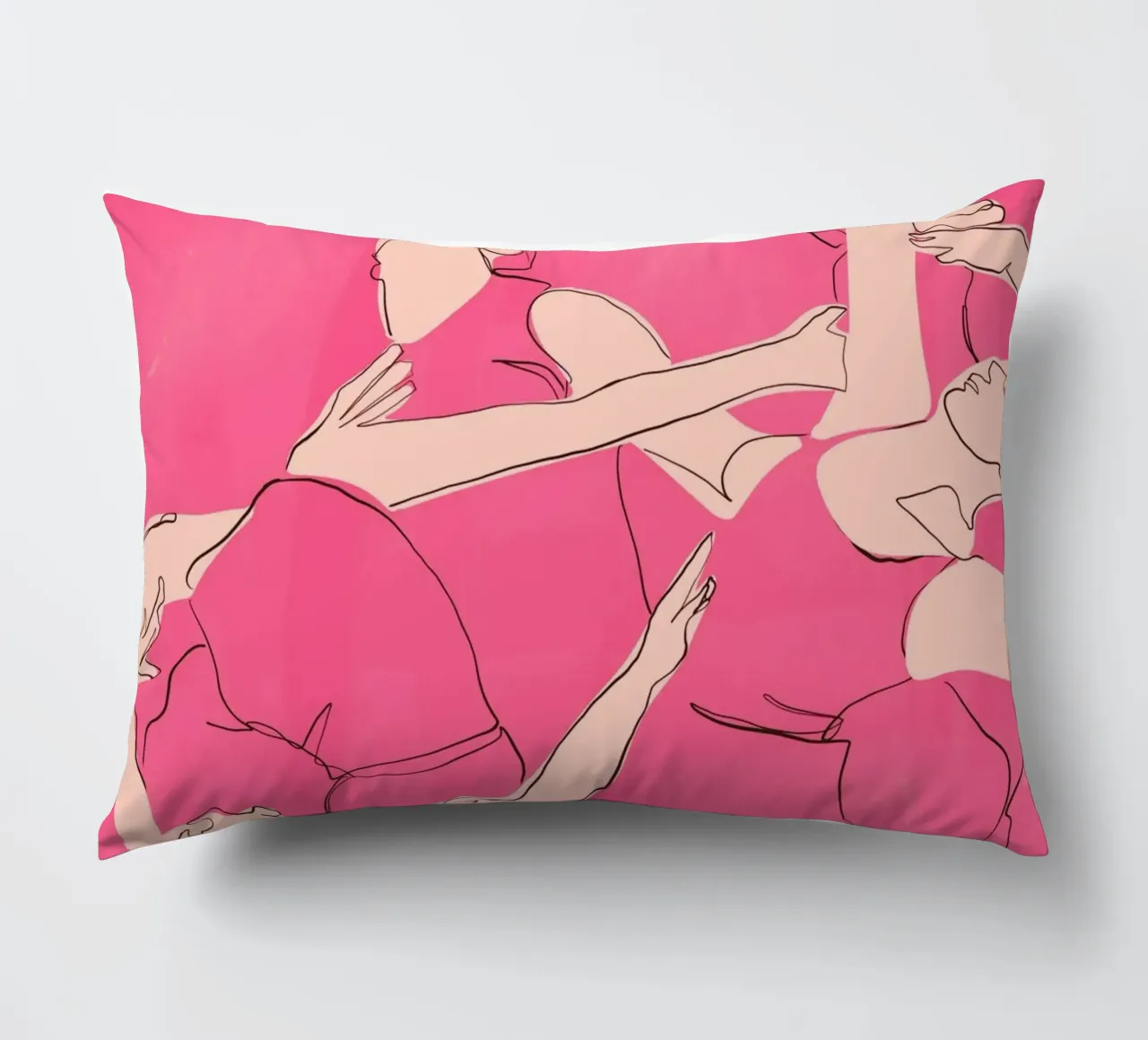 Ballare in rosa cuscino da ThingDesign
