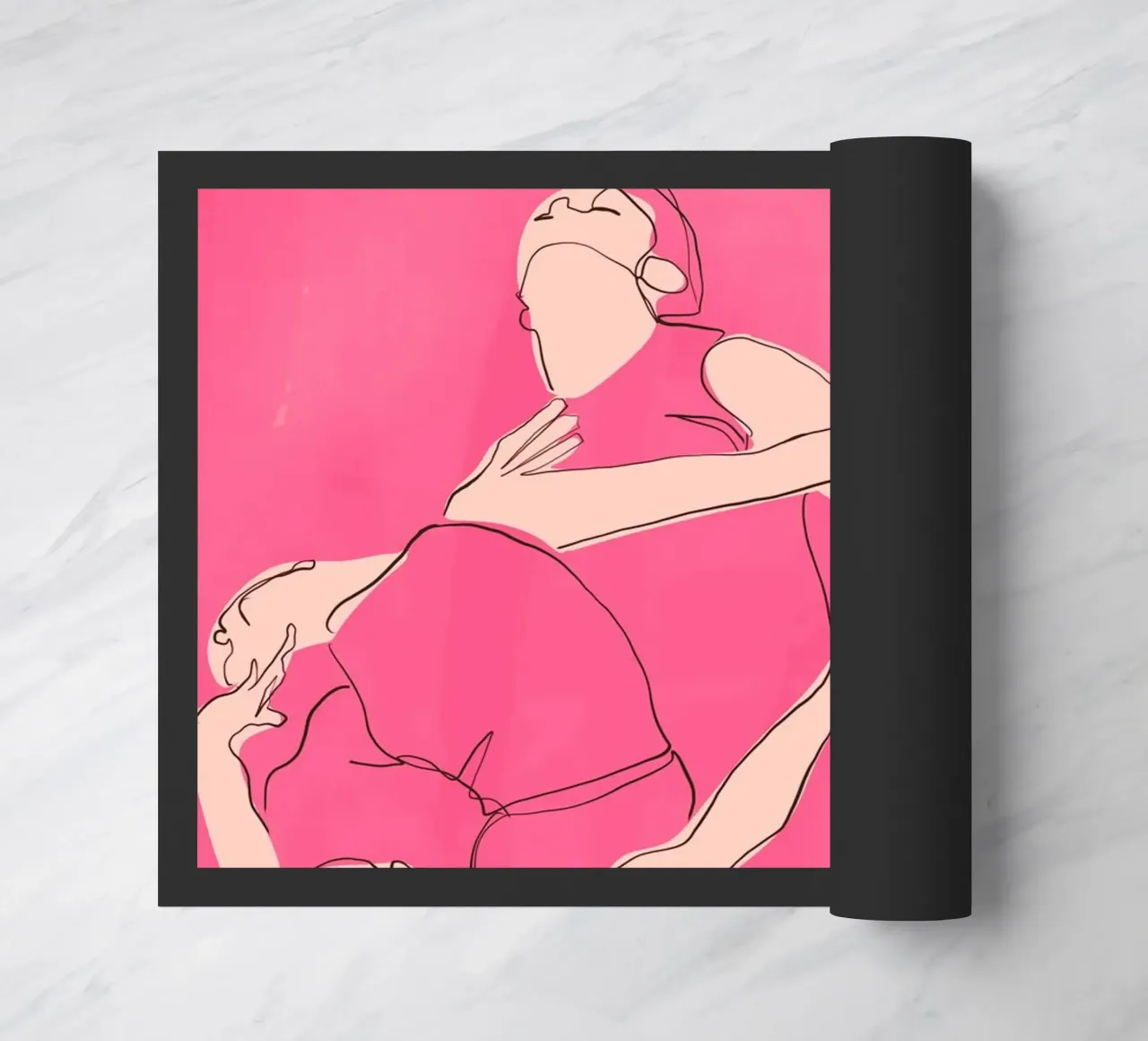 Ballare in rosa zerbino da ThingDesign