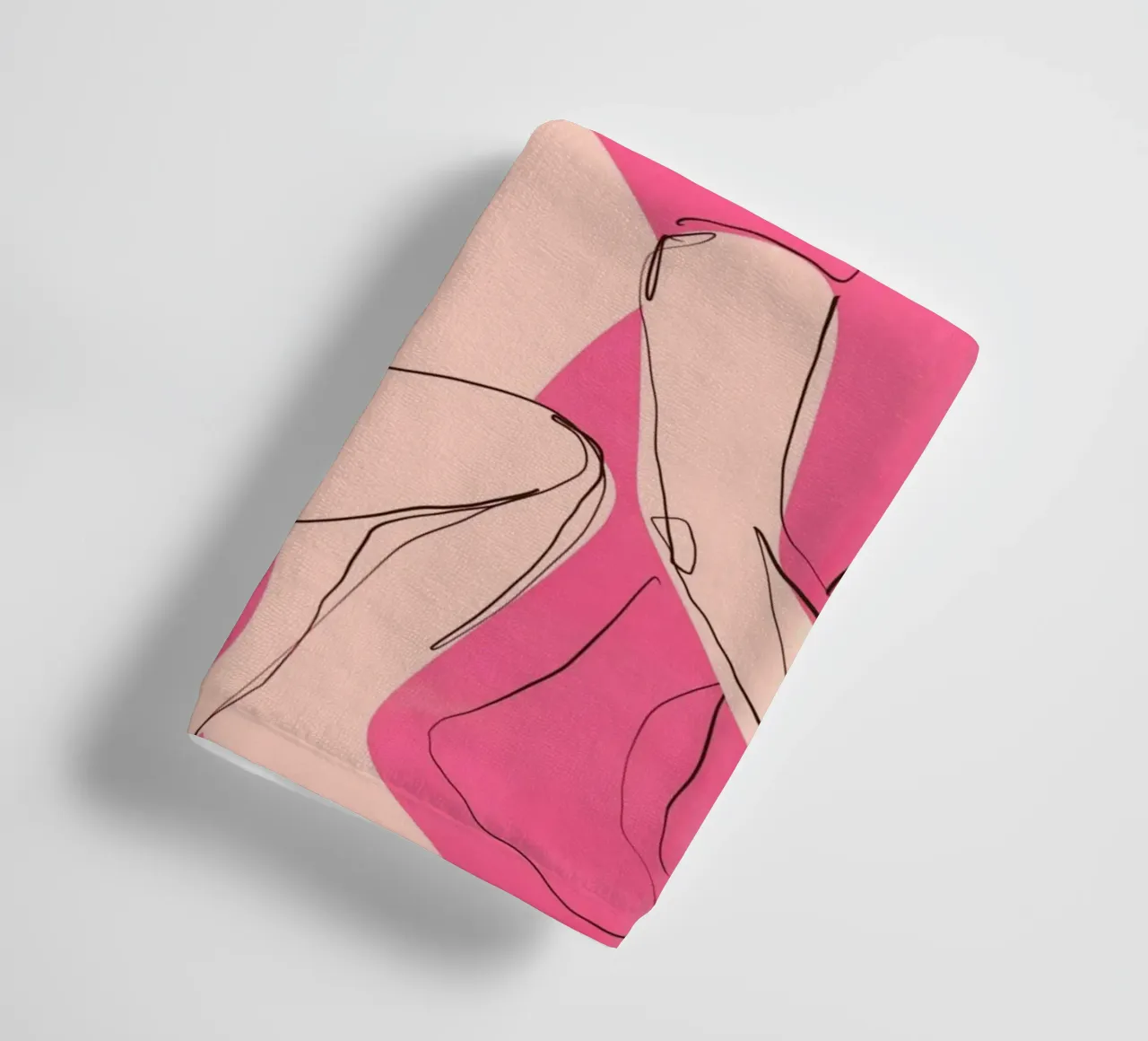 Ballare in rosa asciugamano da bagno da ThingDesign