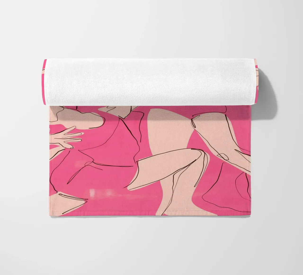 Ballare in rosa telo mare da ThingDesign