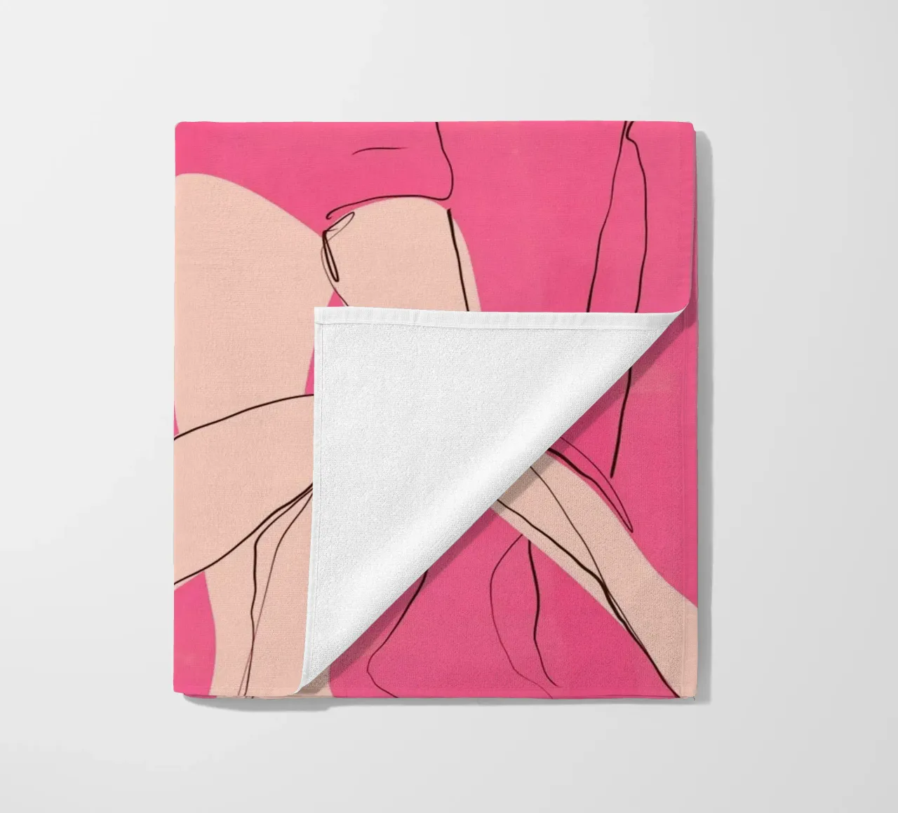 Ballare in rosa telo mare da ThingDesign