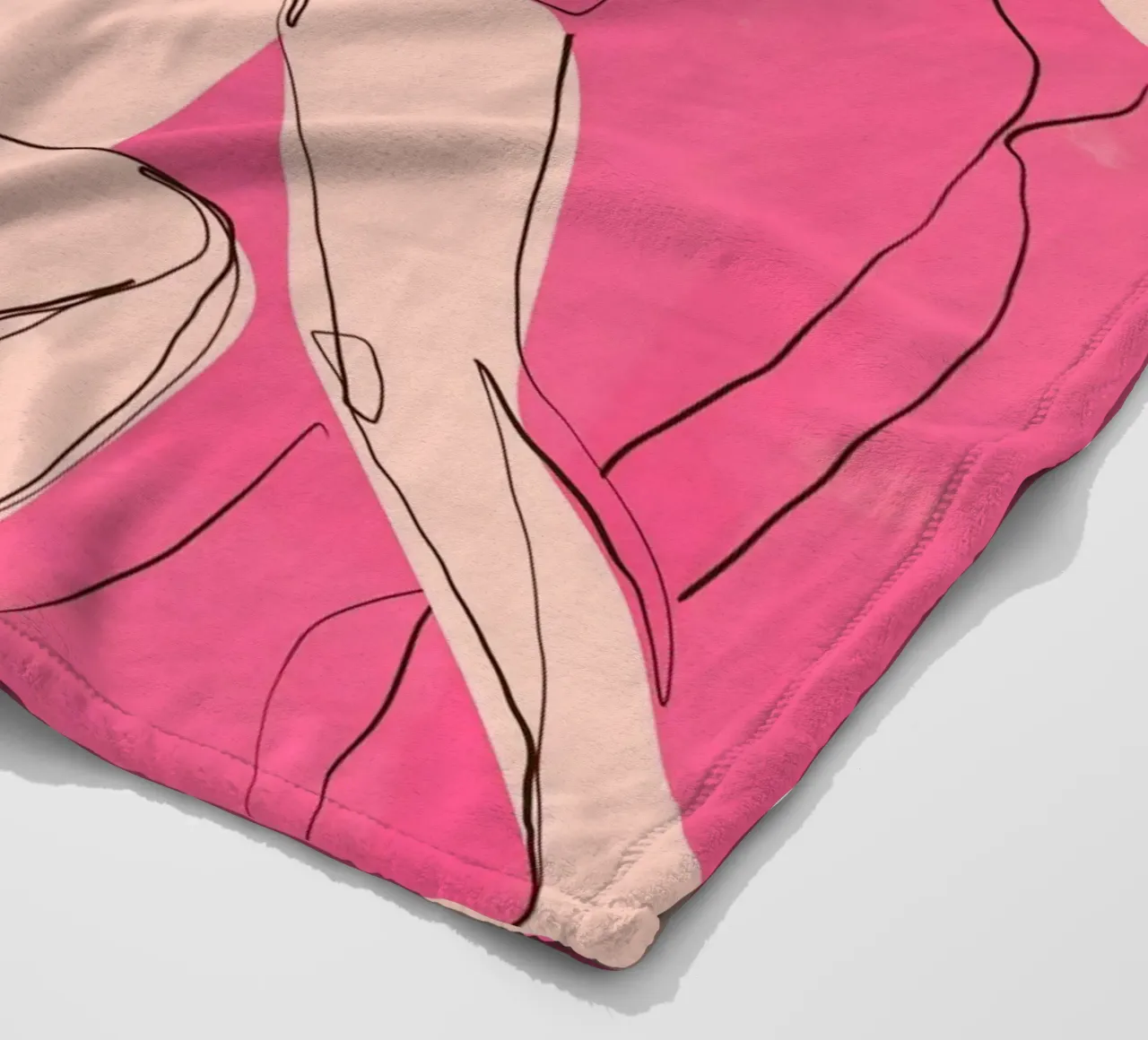 Ballare in rosa coperta in pile da ThingDesign