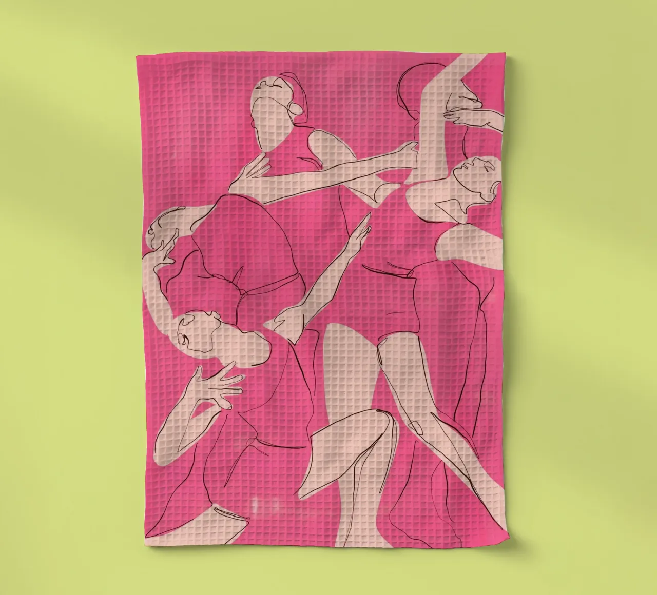 Ballare in rosa canovaccio da cucina da ThingDesign