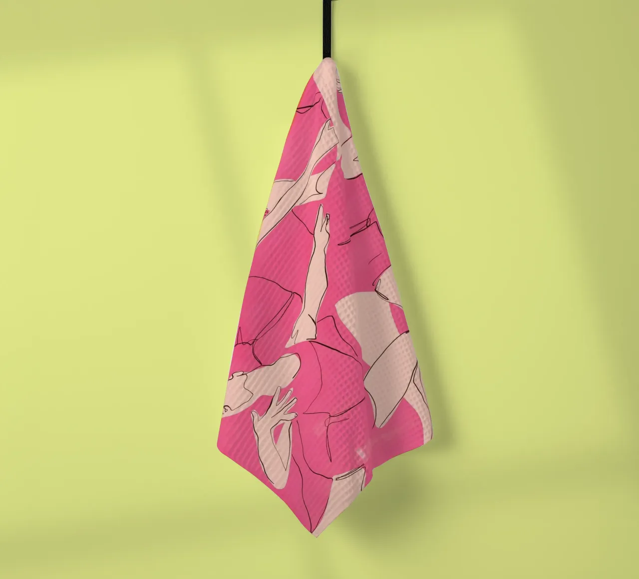 Ballare in rosa canovaccio da cucina da ThingDesign
