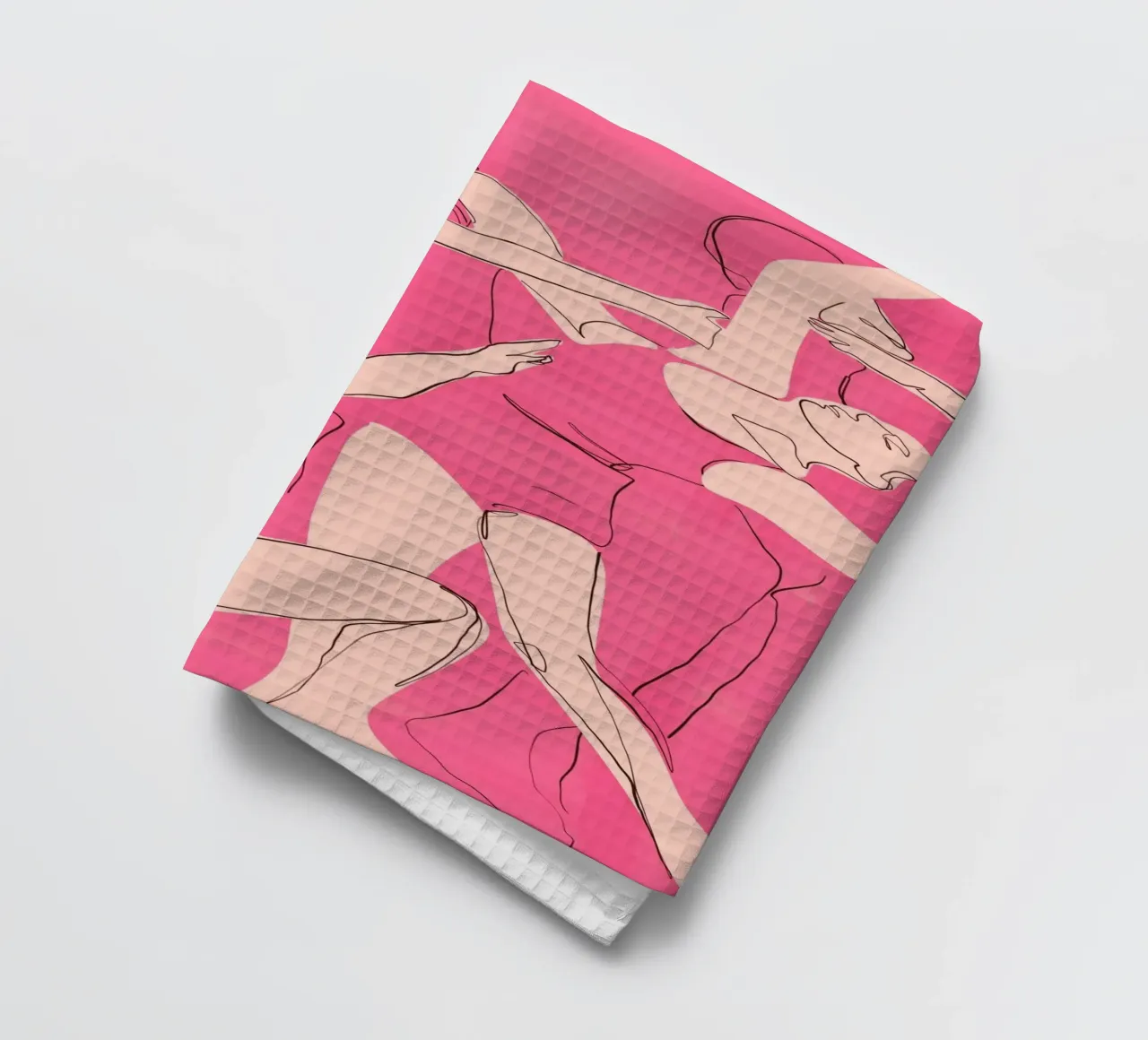Ballare in rosa canovaccio da cucina da ThingDesign