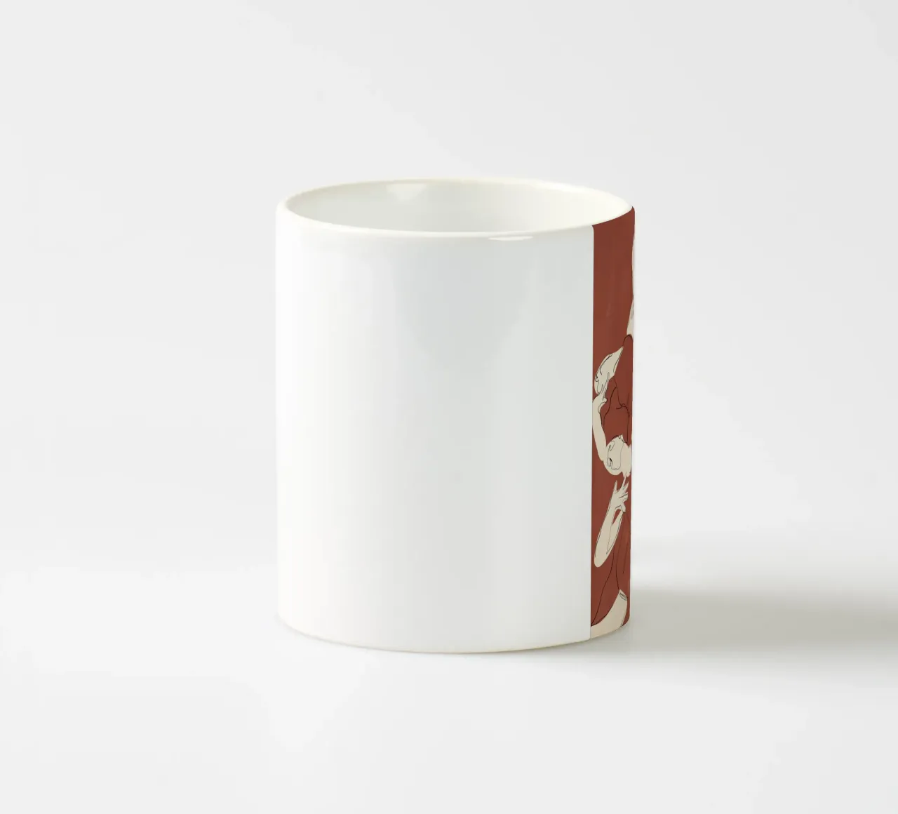 Danza in terracotta tazza in ceramica da ThingDesign