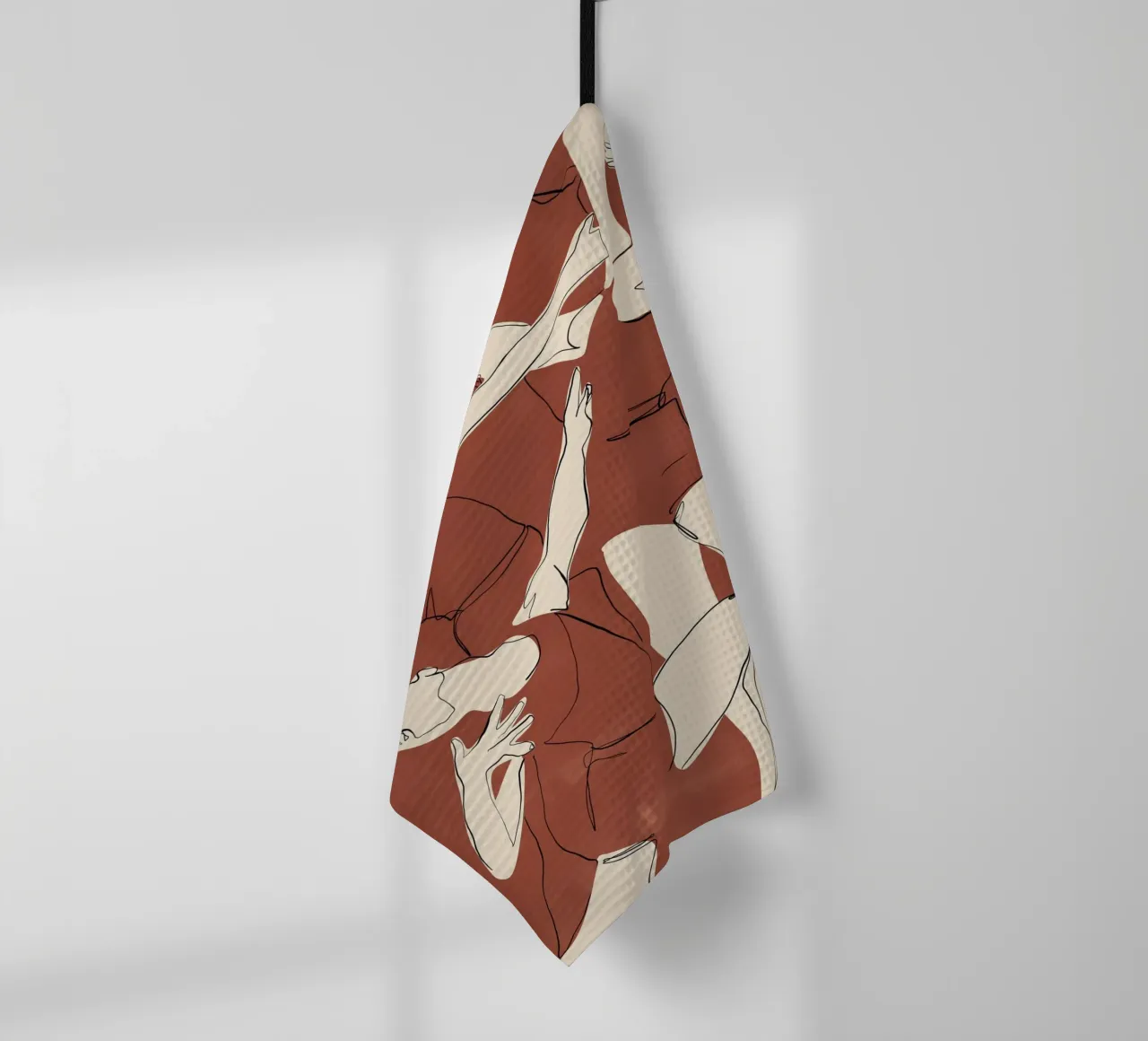 Danser en terre cuite torchon de ThingDesign