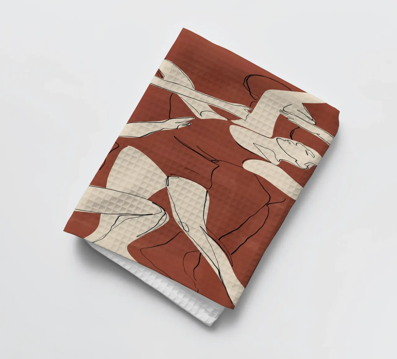 Danser en terre cuite torchon de ThingDesign