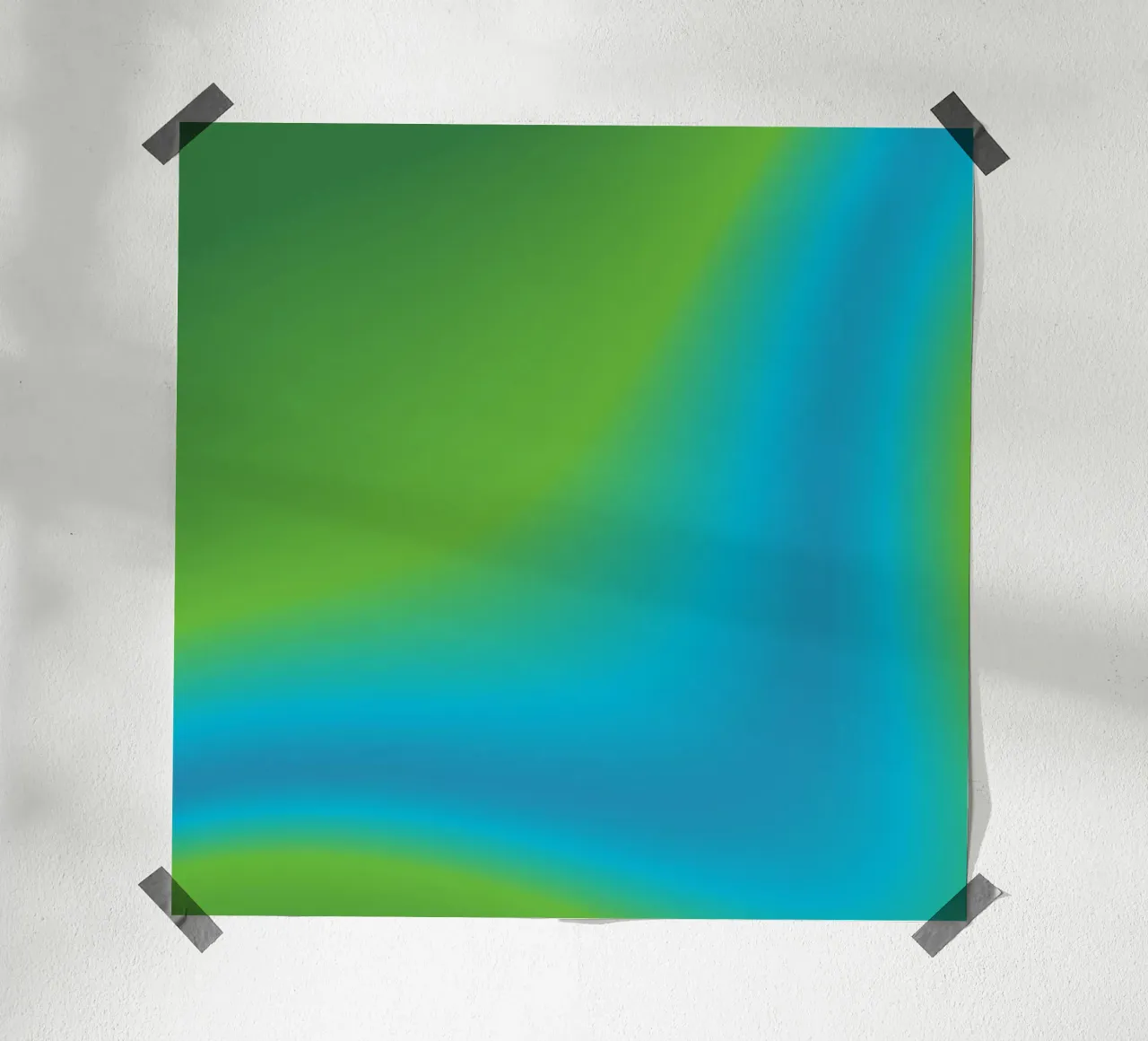 REWARDS OF ENJOYING THE UNKOWN poster avec cadre en aluminium de ÂME LIBRE STUDIO