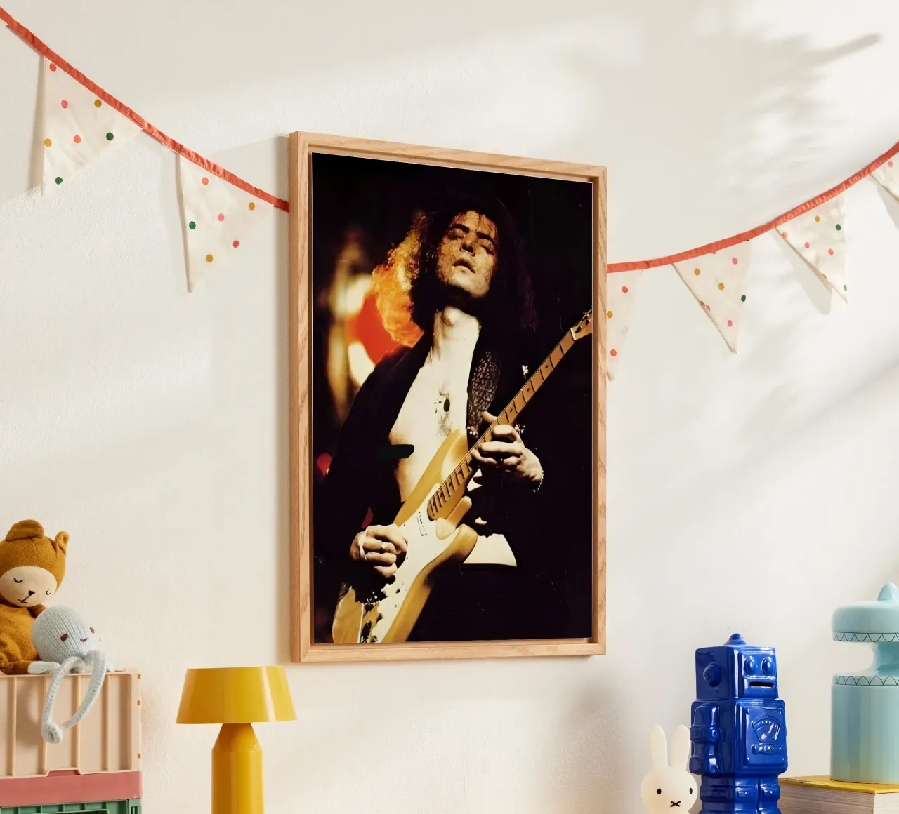 Ritchie Blackmore plexiglass da Digital Street art