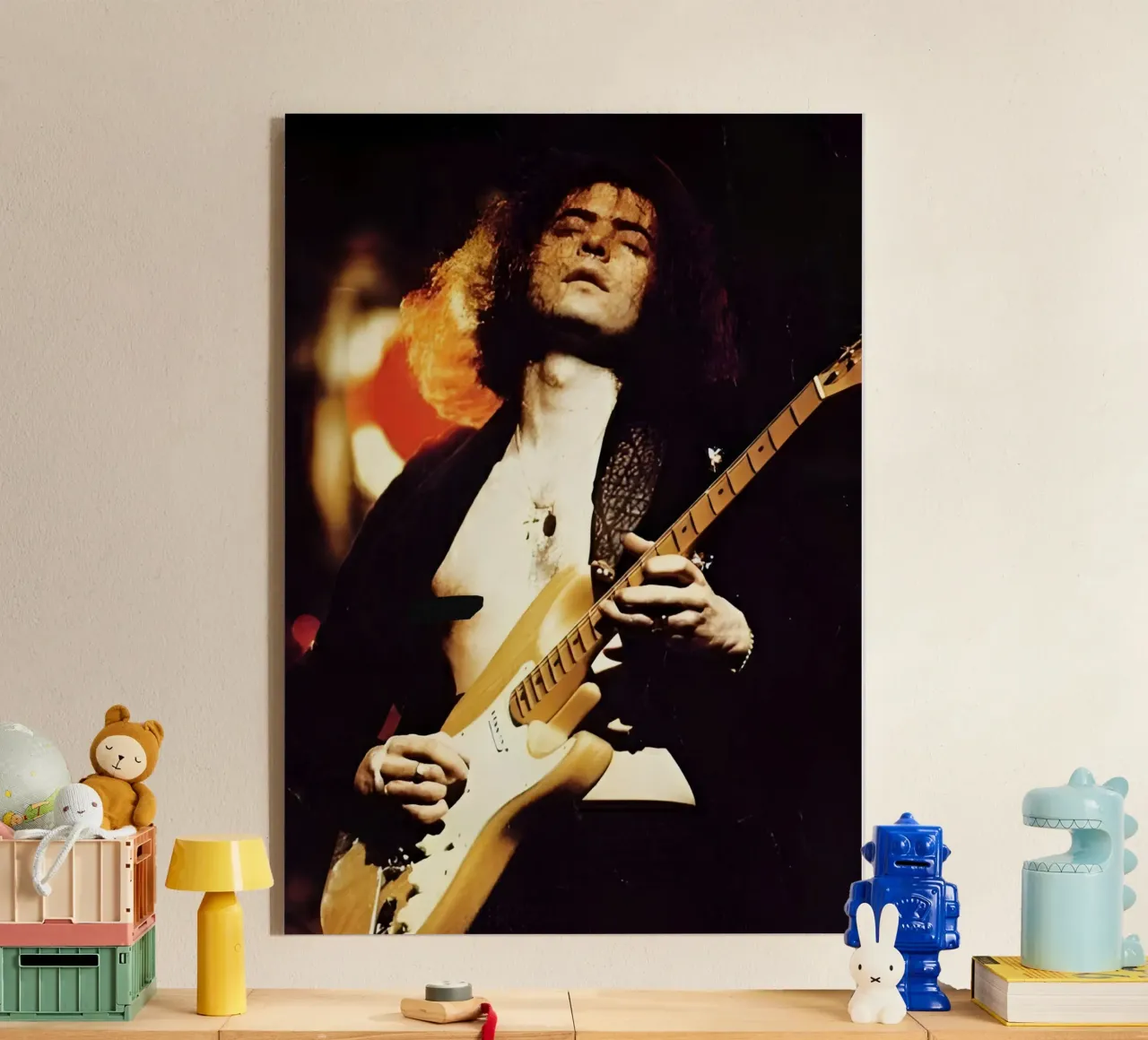 Ritchie Blackmore plexiglass da Digital Street art